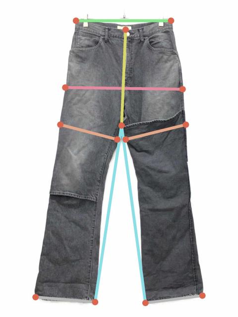 中古・古着通販】Jieda (ジエダ) デニムパンツ インディゴ サイズ:S
