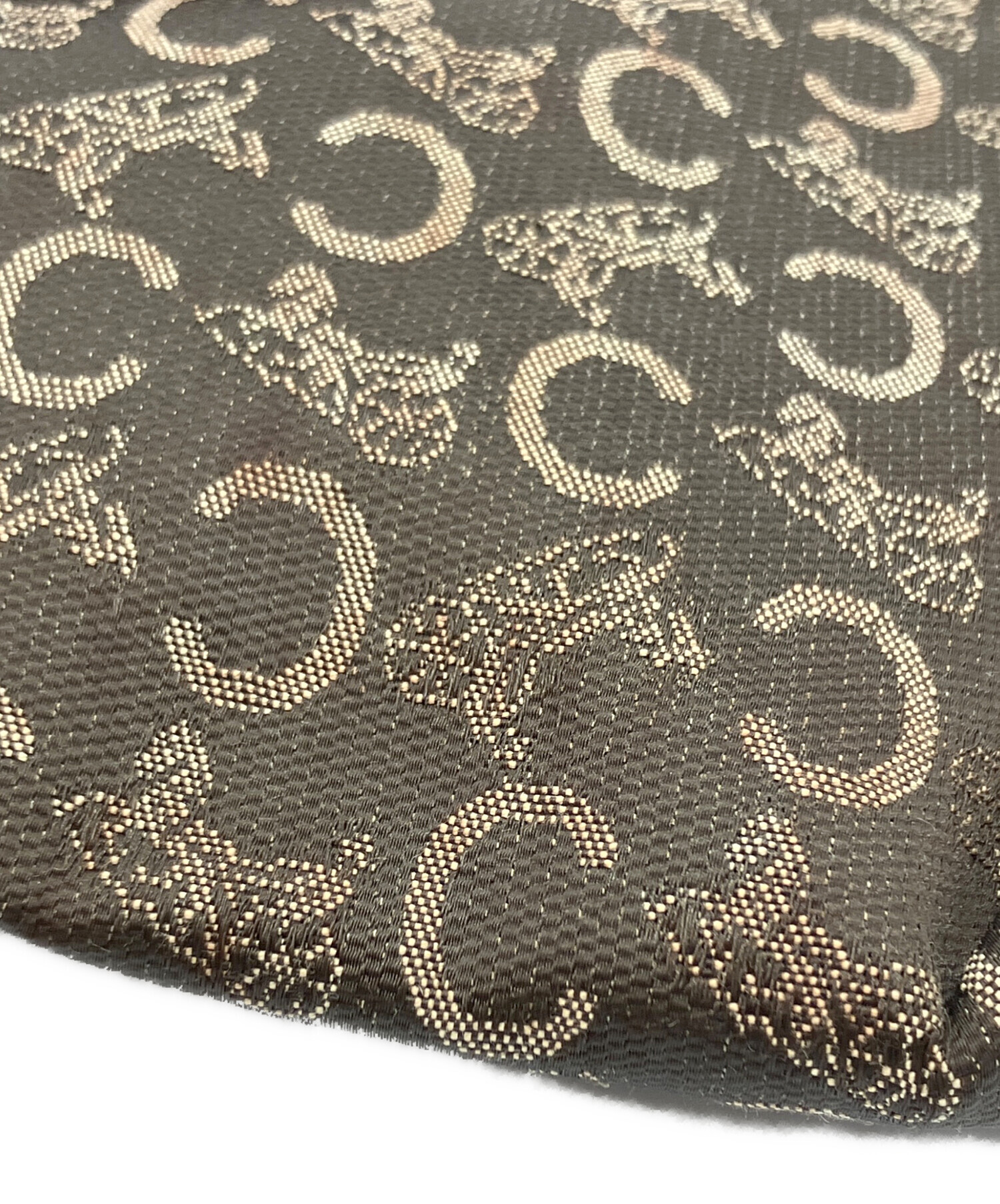 中古・古着通販】CELINE (セリーヌ) ロゴセカンドバッグ ベージュ 
