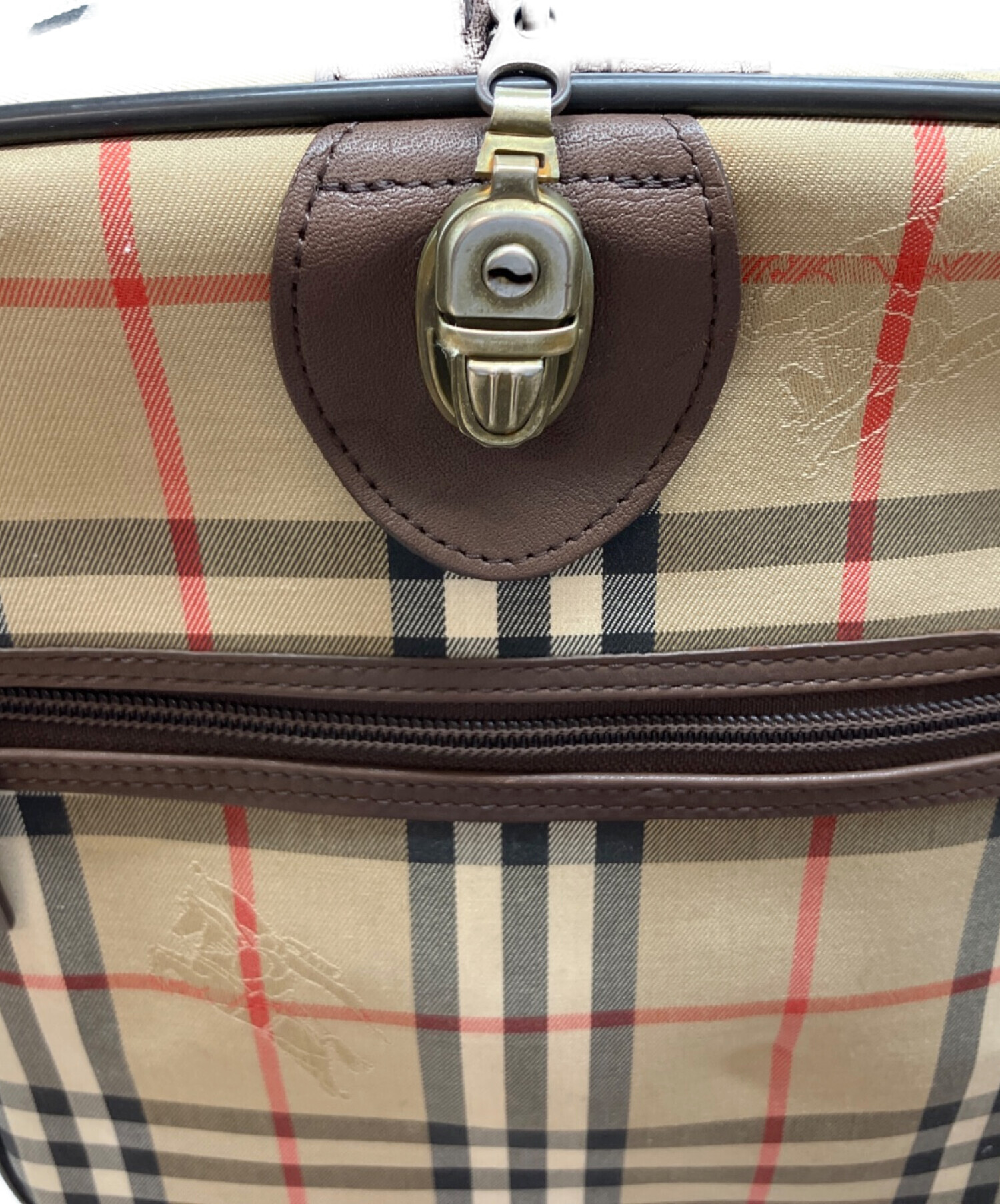 中古・古着通販】Burberry's (バーバリーズ) ボストンバッグ ベージュ
