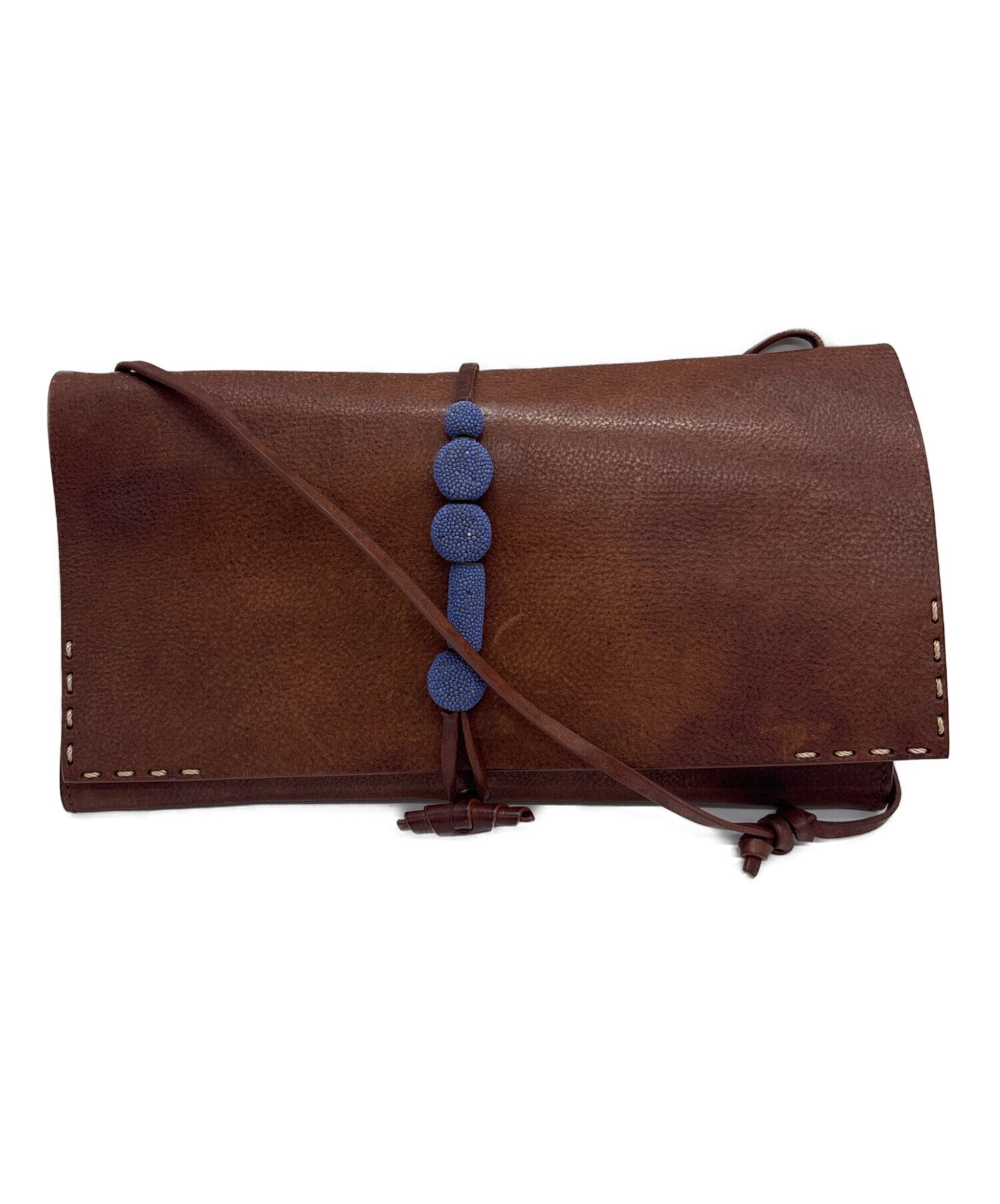 中古・古着通販】CELINE (セリーヌ) ショルダーバッグ ブラウン 