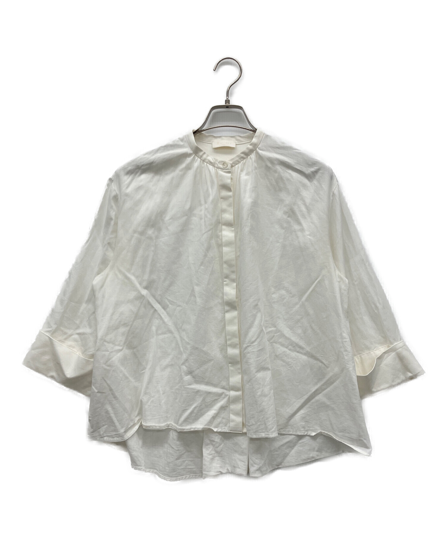 Ballsey（ボールジー）クリスタルコットンブラウス 中古・古着通販】BALLSEY (ボールジィ) クリスタルコットン ワイド