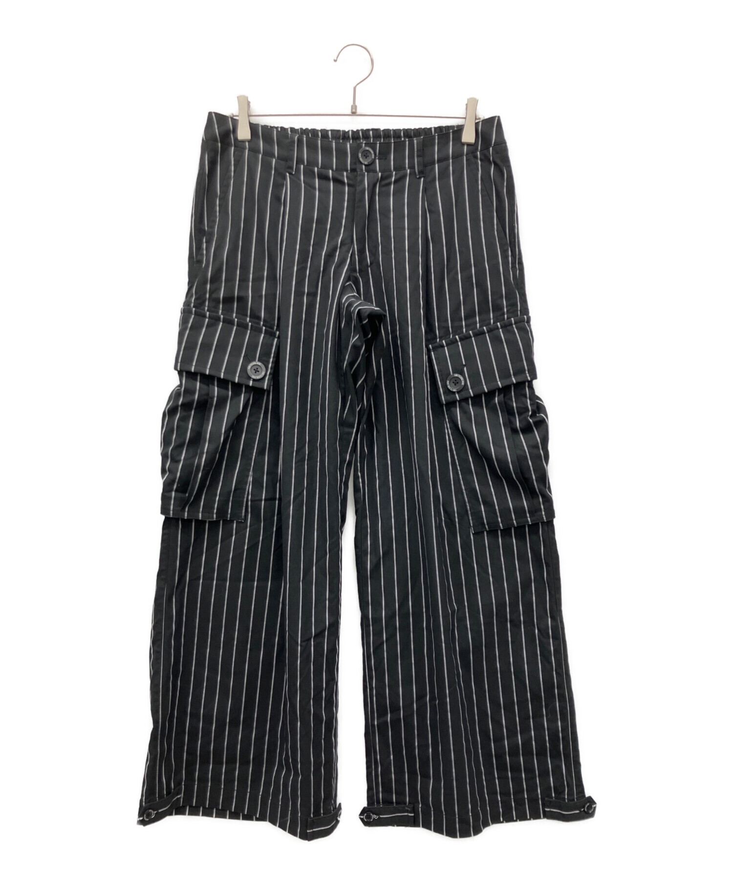 パンツ switch blade HYBRID STRIPED TAPERED PT 中古・古着通販】SWITCHBLADE (スイッチブレード) PINSTRIPE WIDE