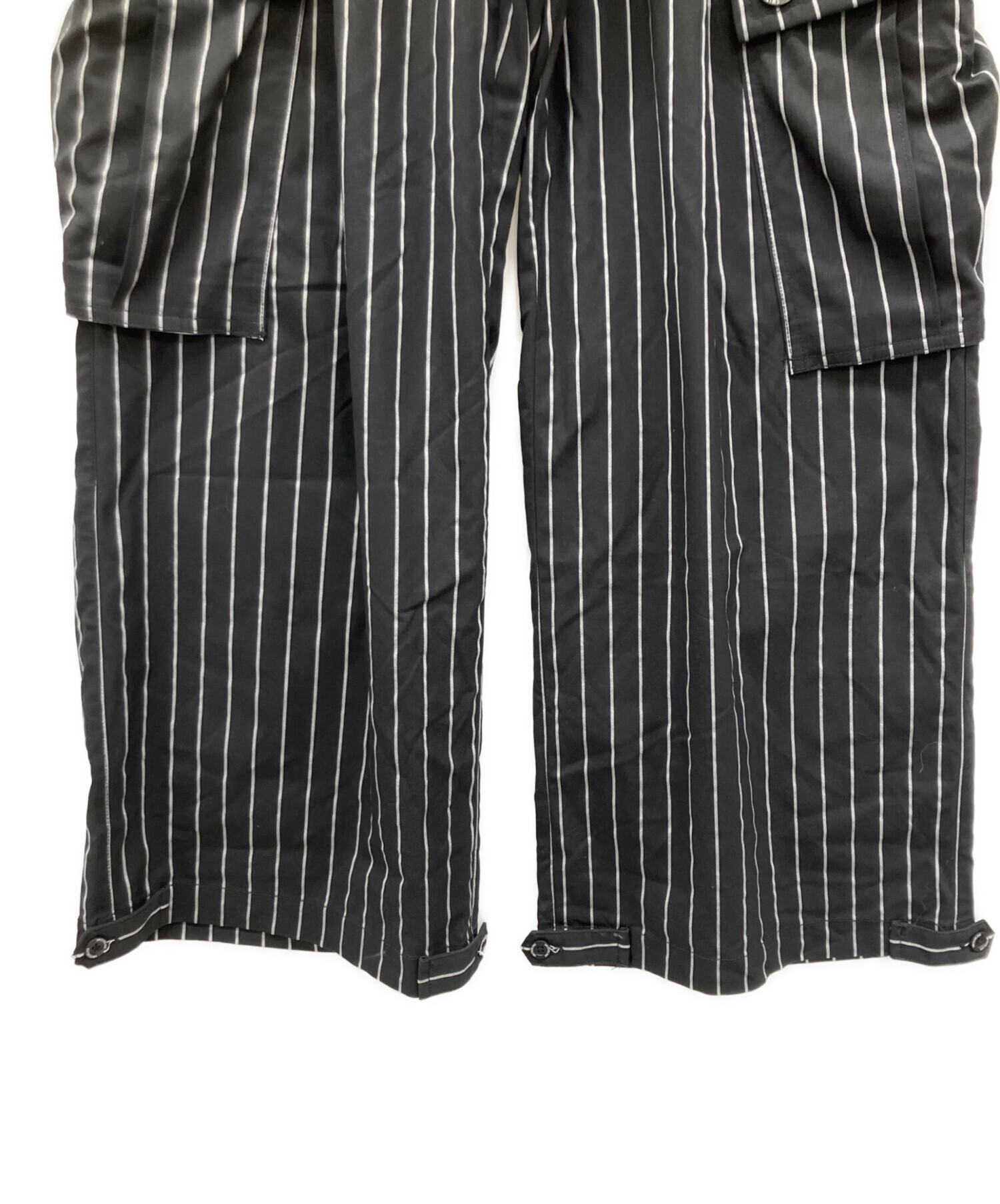 パンツ switch blade HYBRID STRIPED TAPERED PT 中古・古着通販】SWITCHBLADE (スイッチブレード) PINSTRIPE WIDE