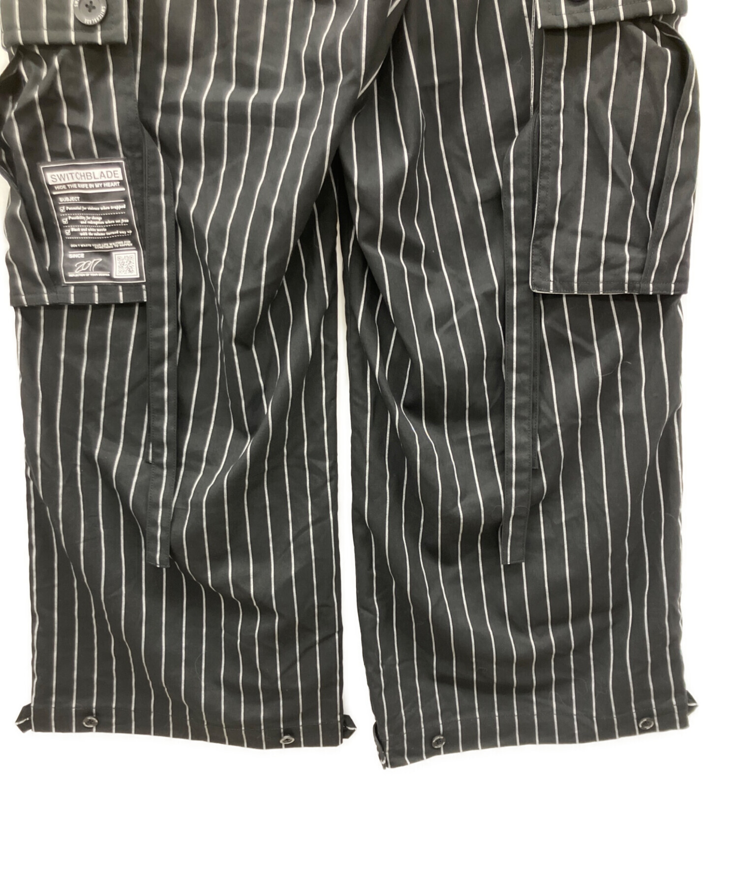 中古・古着通販】SWITCHBLADE (スイッチブレード) PINSTRIPE WIDE