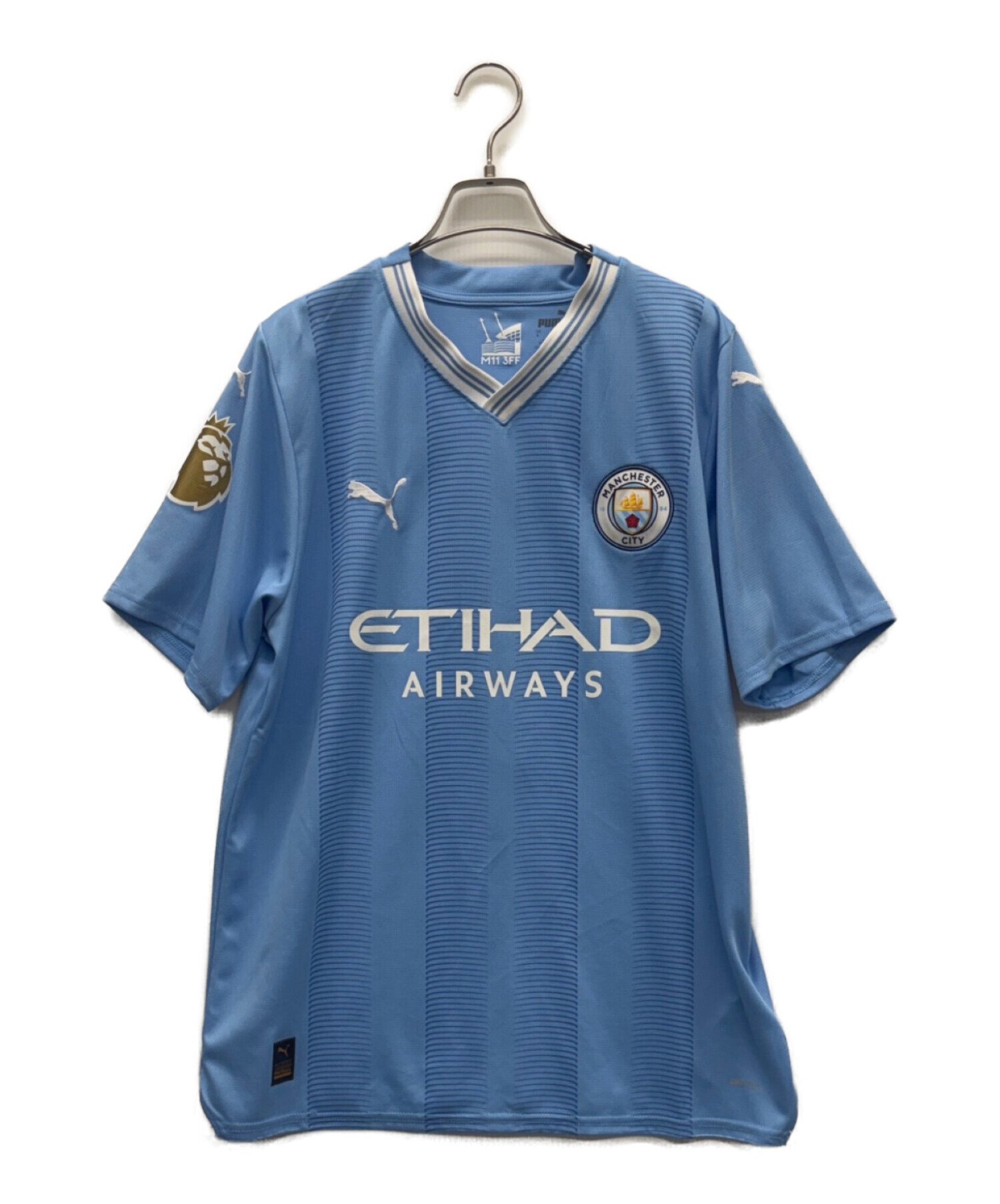 中古・古着通販】PUMA (プーマ) サッカーユニフォーム スカイブルー