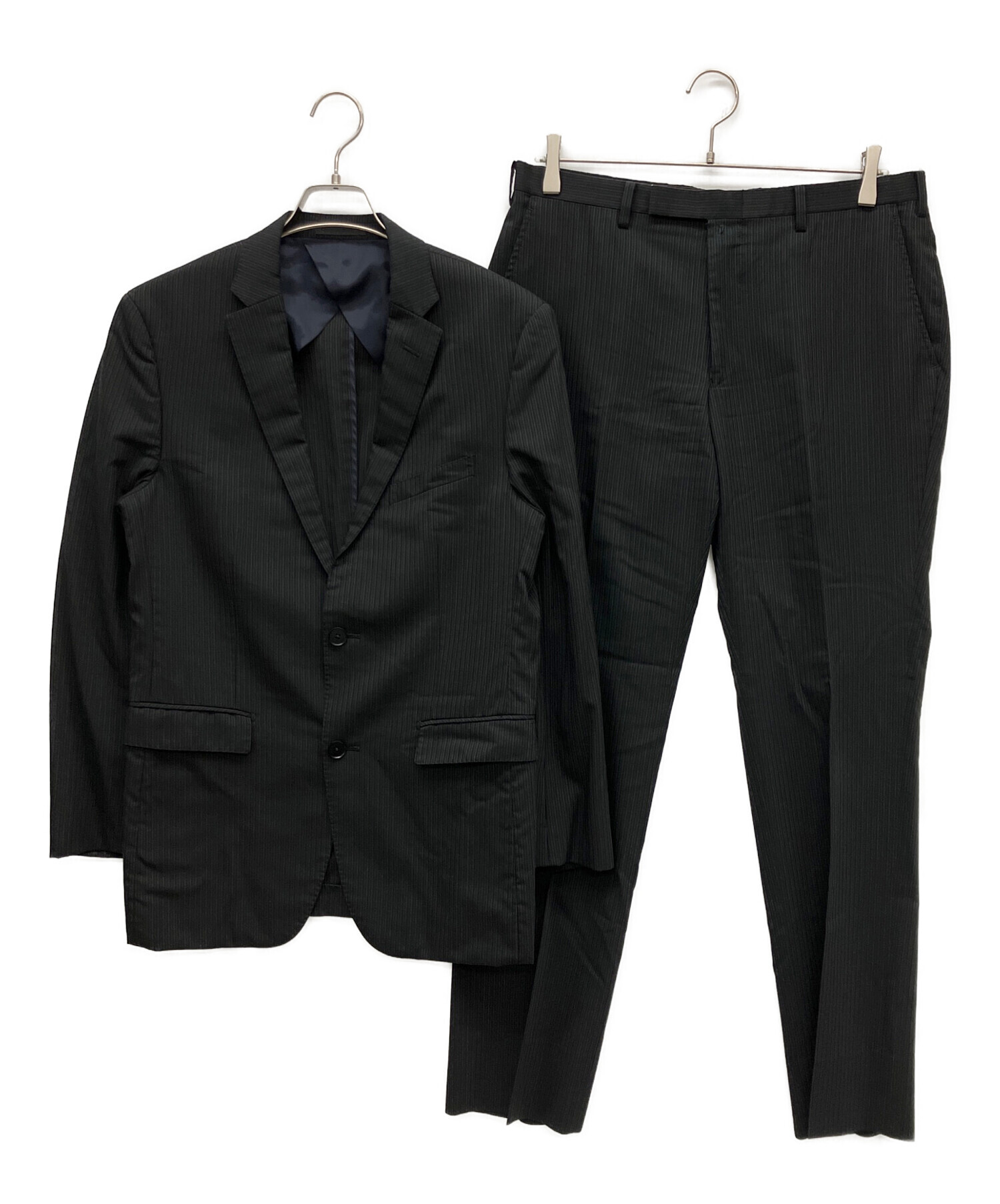 バーバリーブラックレーベル スーツ　上下セット 中古・古着通販】BURBERRY BLACK LABEL (バーバリーブラックレーベル