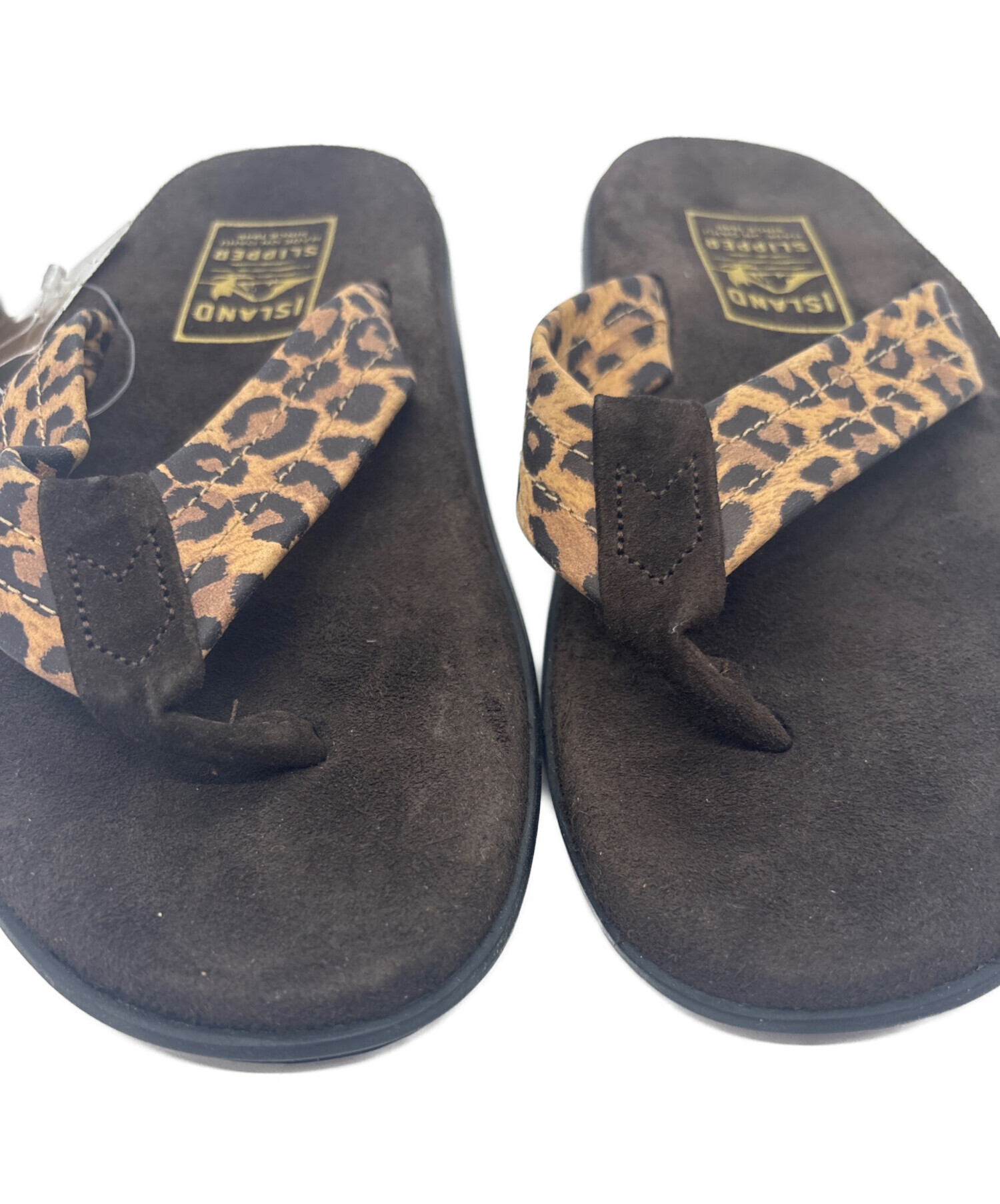  SLIPPER トングサンダル ブラウン 中古・古着通販】ISLAND SLIPPER (アイランドスリッパ) トングサンダル