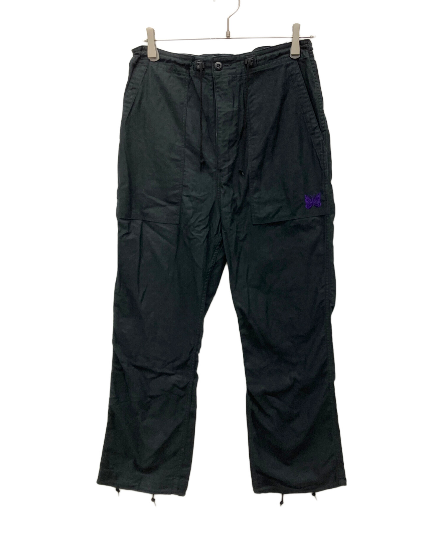 中古・古着通販】Needles (ニードルズ) String Fatigue Pant ブラック
