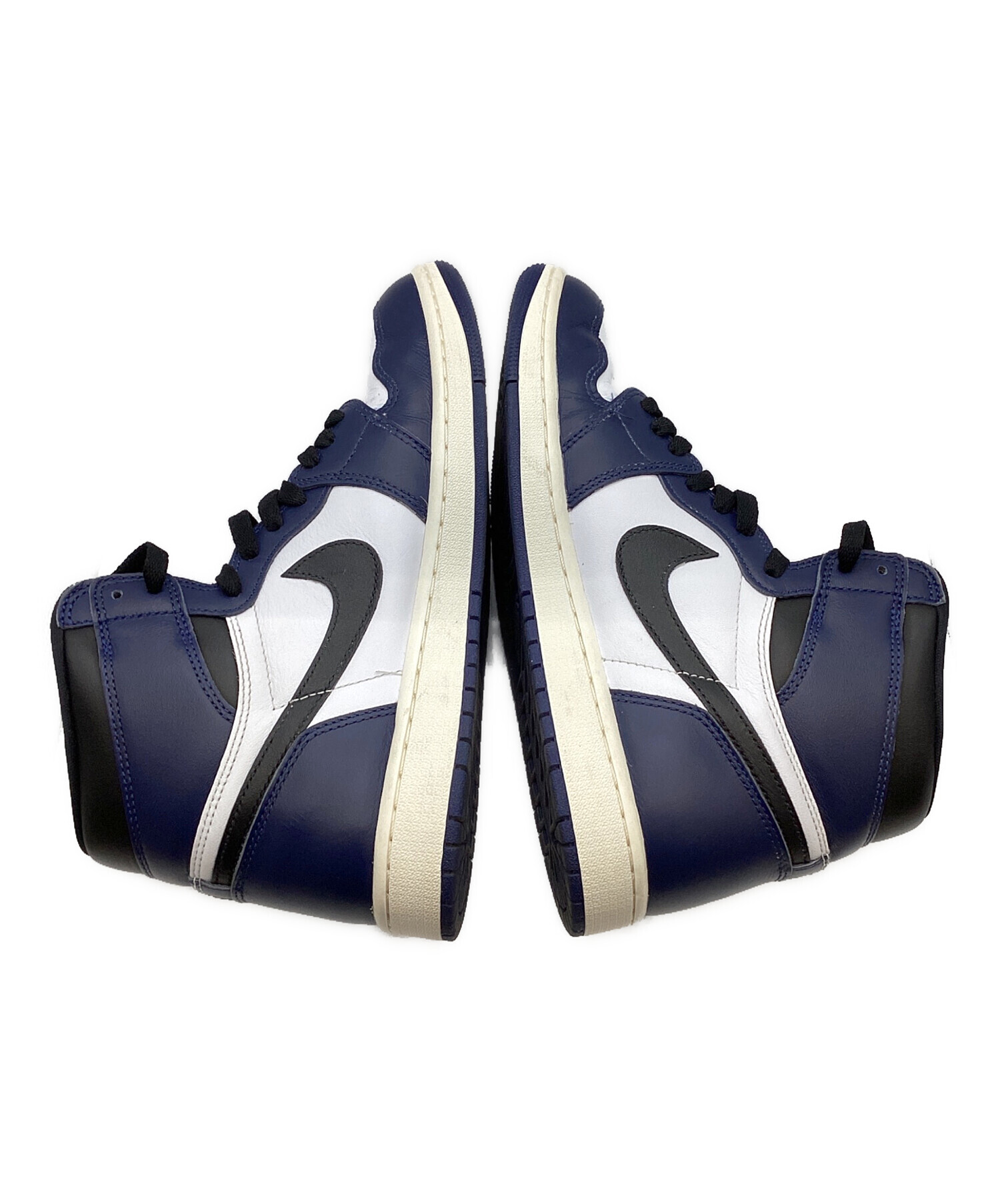 中古・古着通販】NIKE (ナイキ) ハイカットスニーカー ミッドナイト 