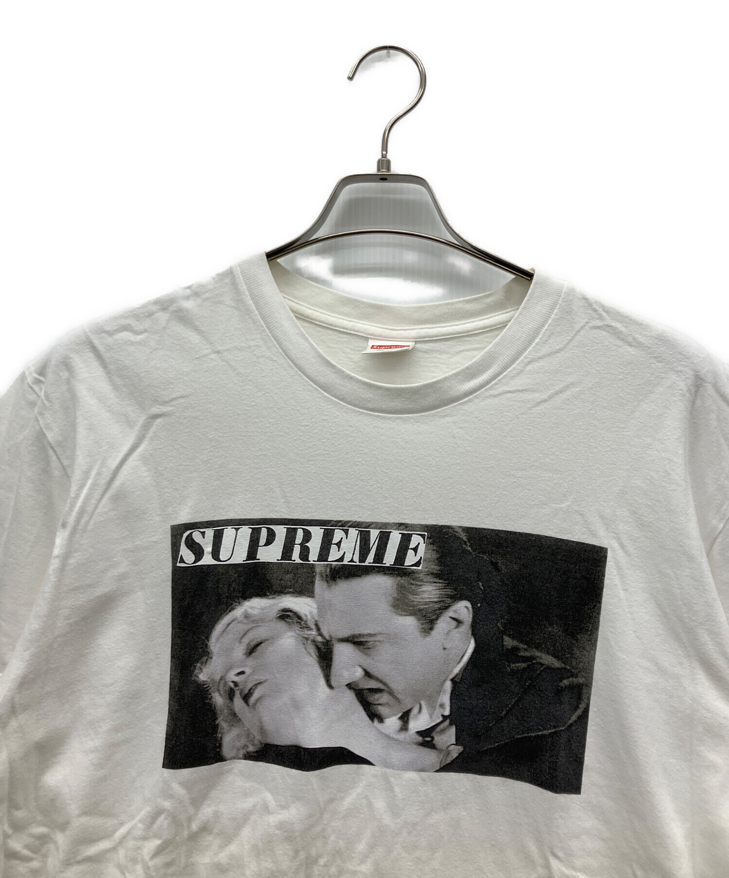 中古・古着通販】SUPREME (シュプリーム) 半袖Tシャツ ホワイト サイズ