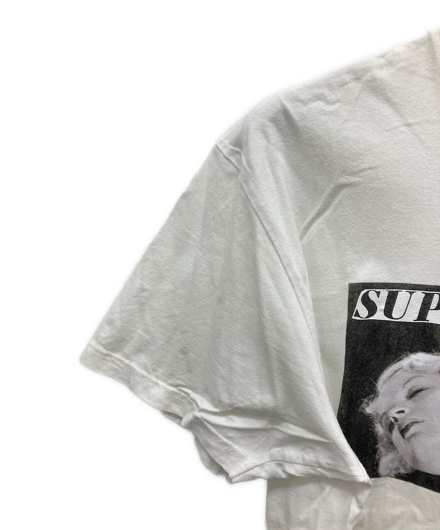 中古・古着通販】SUPREME (シュプリーム) 半袖Tシャツ ホワイト サイズ