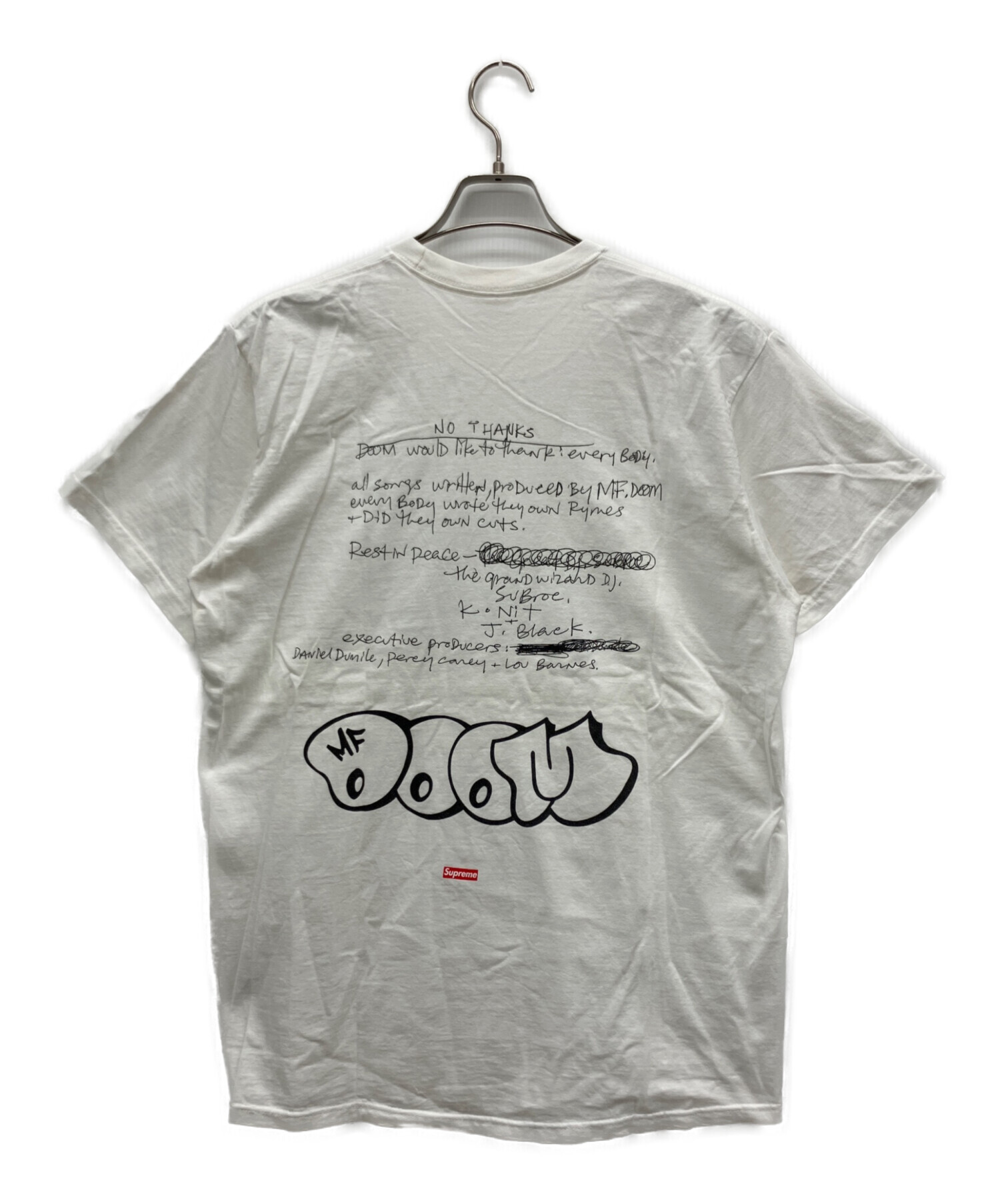 中古・古着通販】SUPREME (シュプリーム) 半袖Tシャツ ホワイト サイズ 