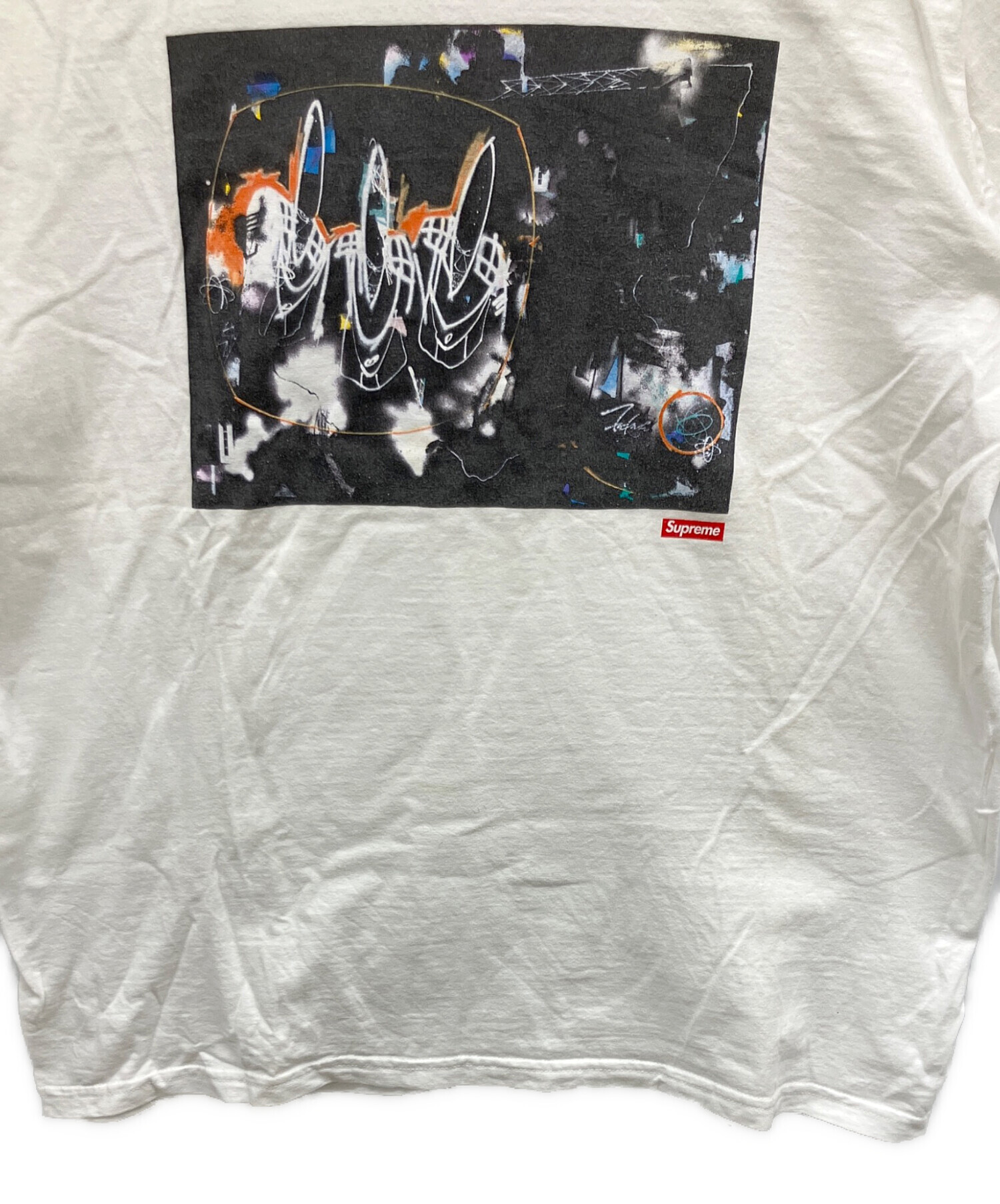 中古・古着通販】SUPREME (シュプリーム) 半袖Tシャツ ホワイト サイズ