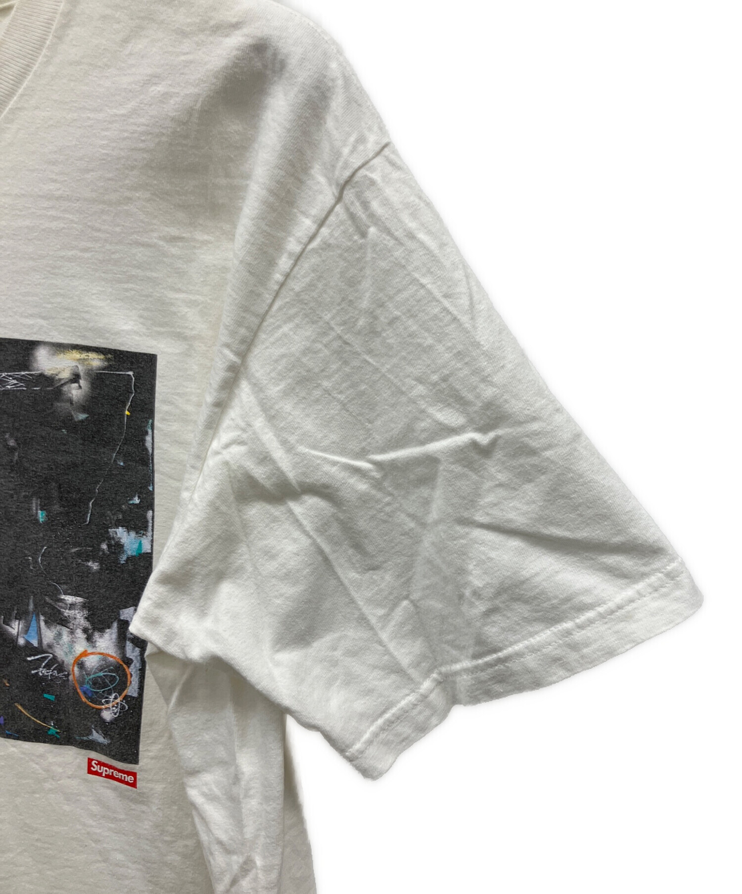中古・古着通販】SUPREME (シュプリーム) 半袖Tシャツ ホワイト サイズ