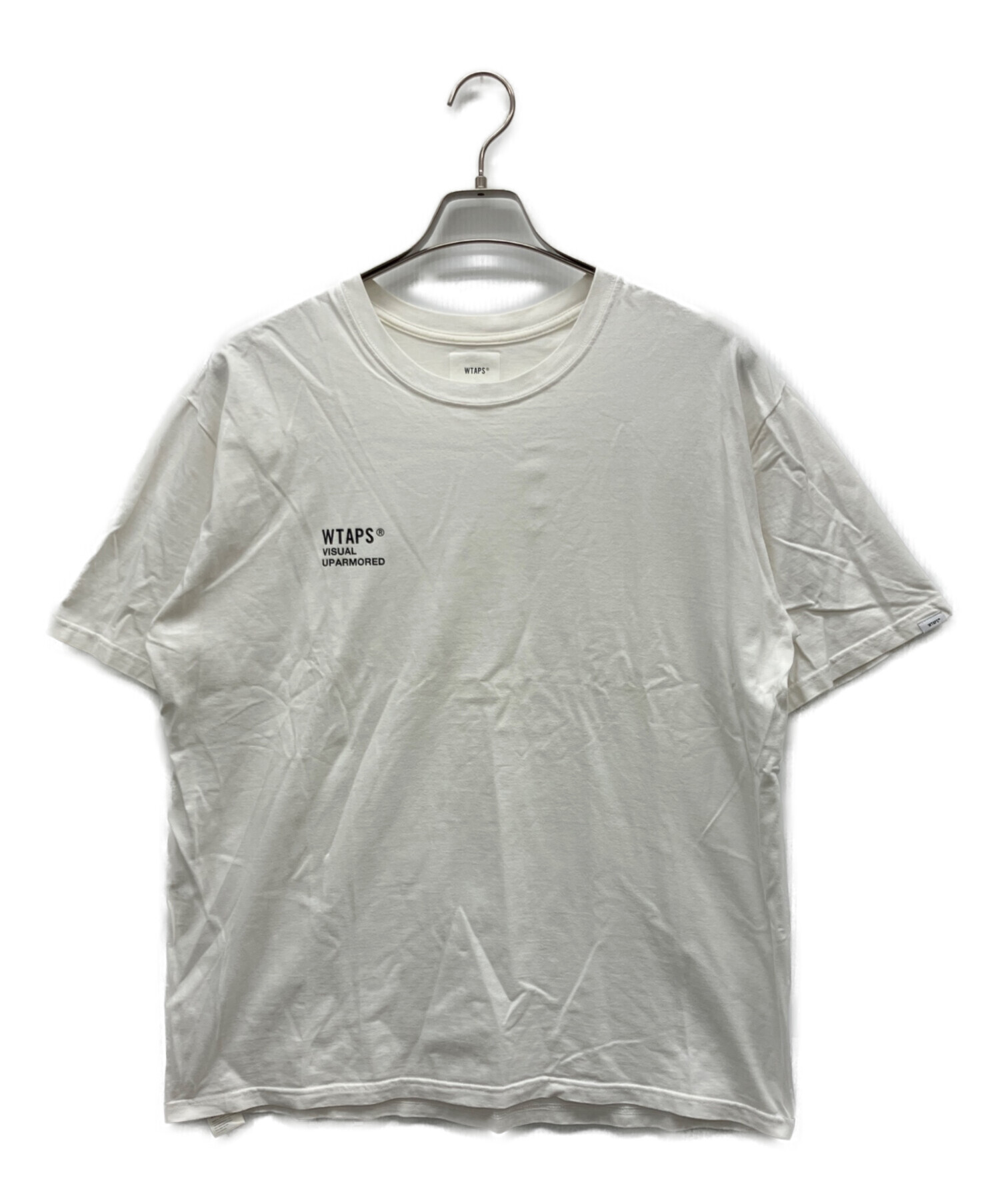中古・古着通販】WTAPS (ダブルタップス) 半袖Tシャツ ホワイト サイズ