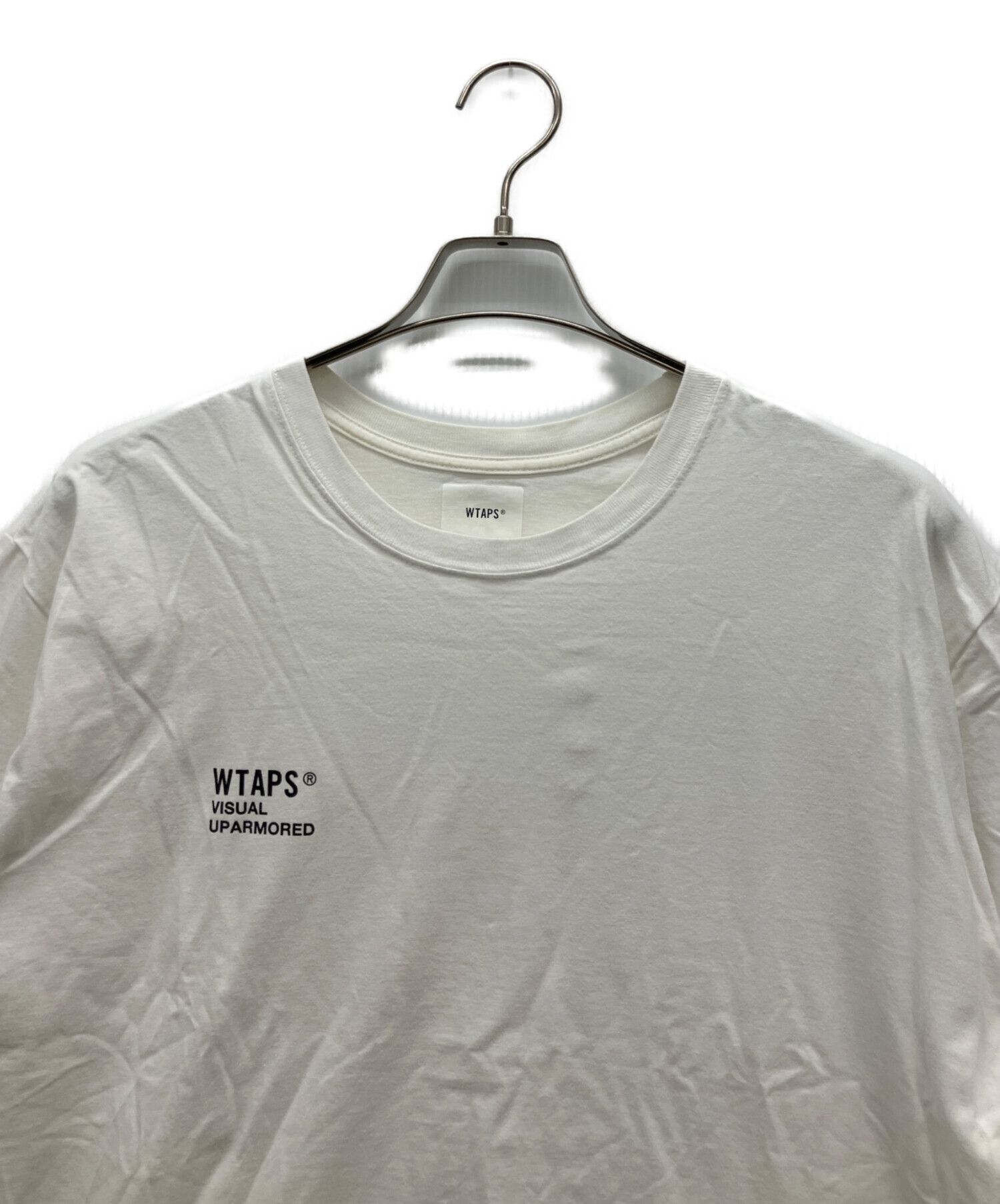 中古・古着通販】WTAPS (ダブルタップス) 半袖Tシャツ ホワイト サイズ 
