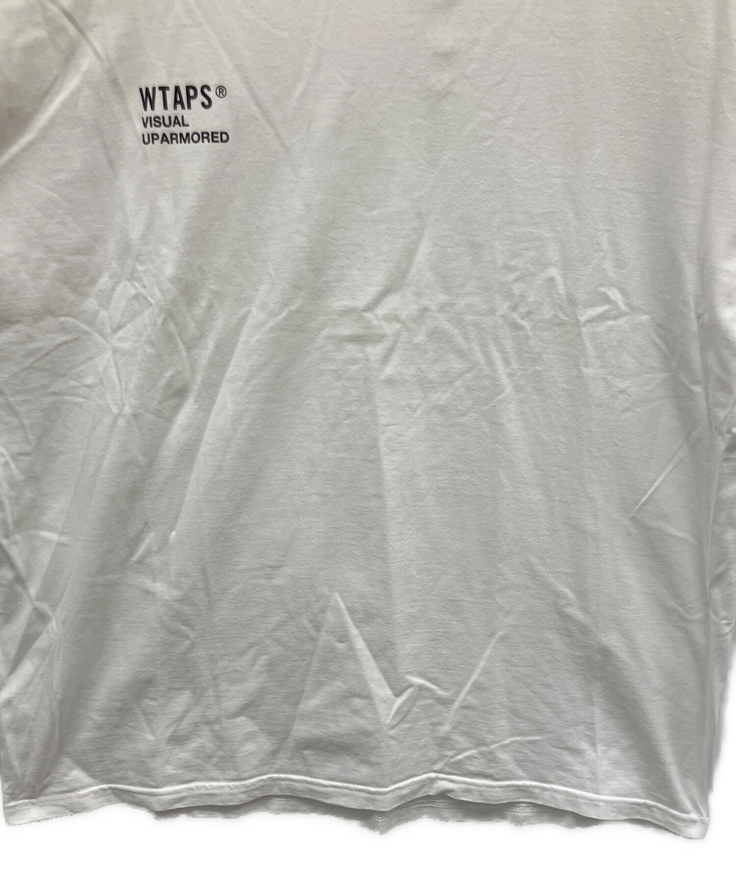 中古・古着通販】WTAPS (ダブルタップス) 半袖Tシャツ ホワイト サイズ 