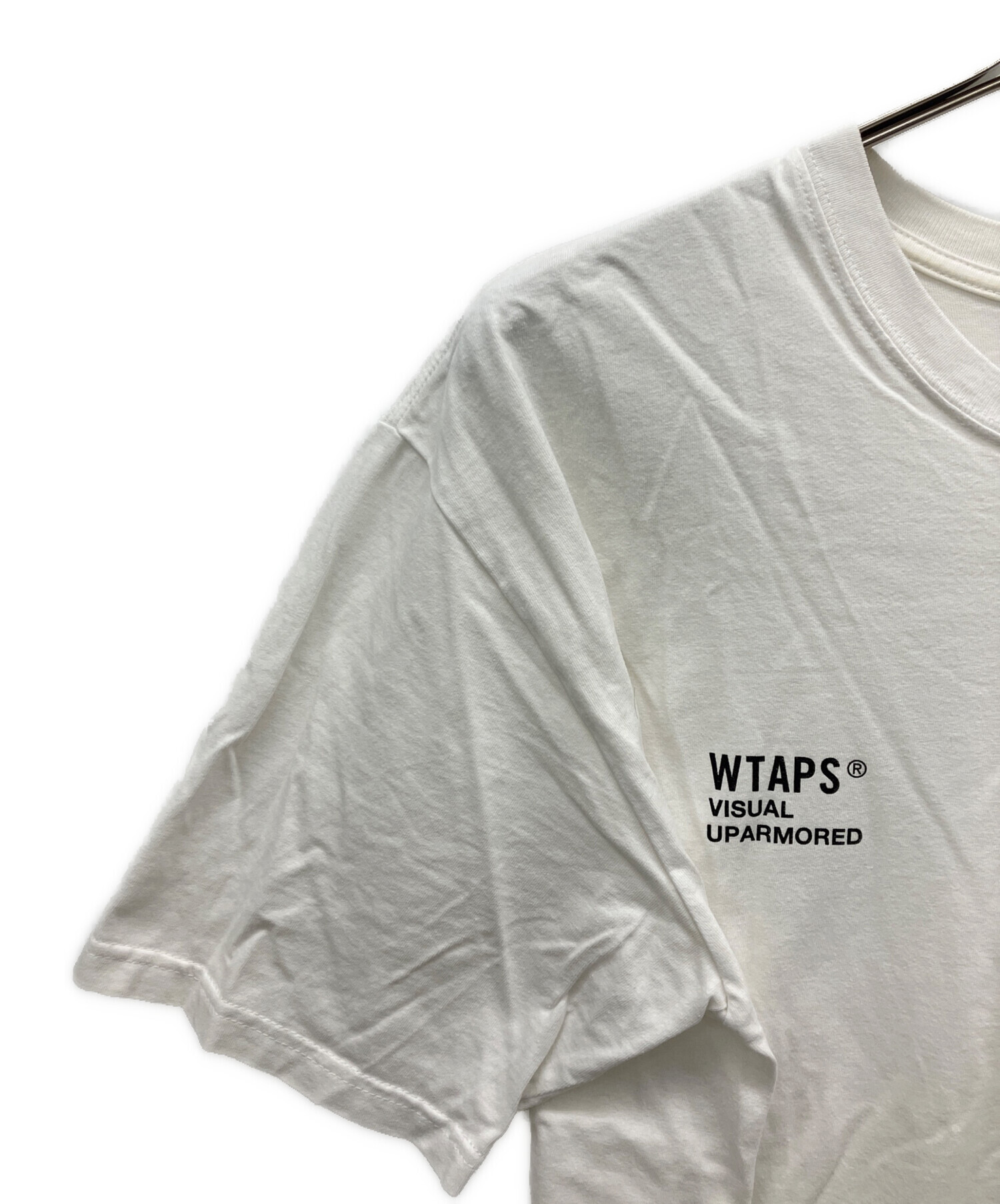 中古・古着通販】WTAPS (ダブルタップス) 半袖Tシャツ ホワイト サイズ 