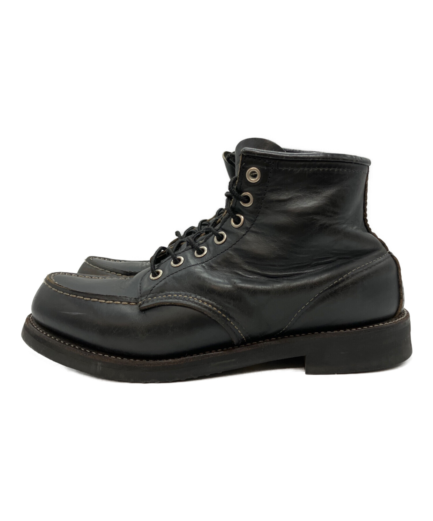 中古・古着通販】RED WING (レッドウィング) ブーツ ブラック サイズ:8