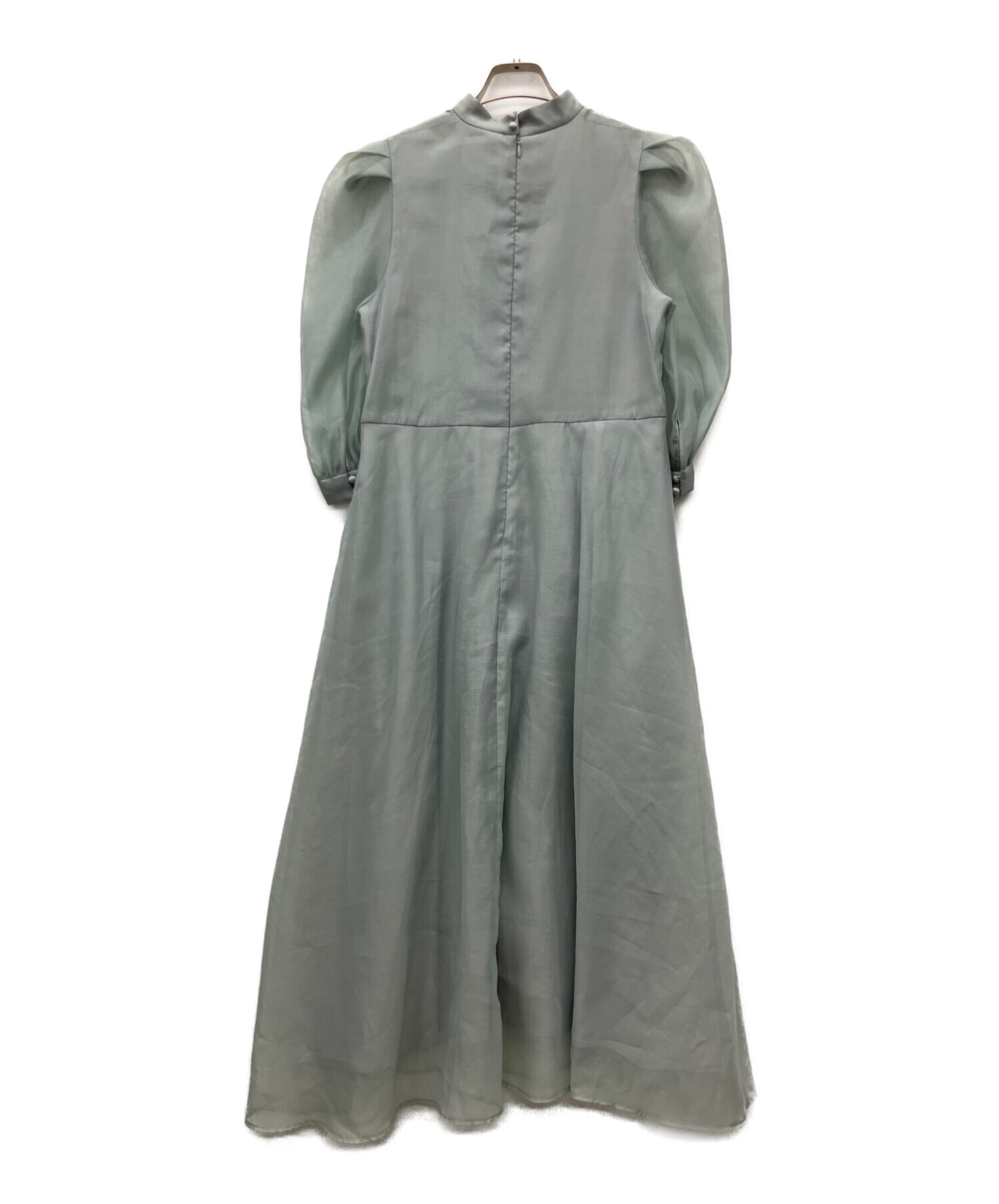 中古・古着通販】Ameri (アメリ) 長袖ワンピース スカイブルー サイズ