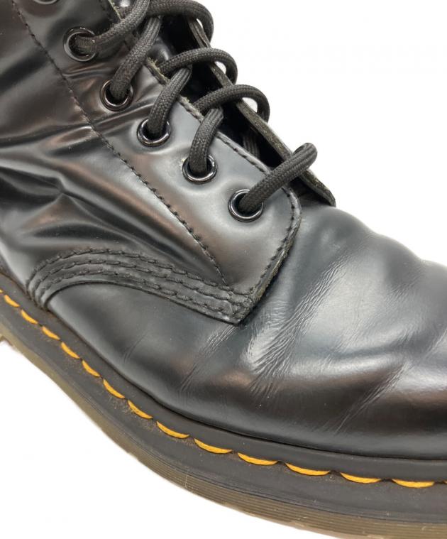 美品 Dr.Martens ドクターマーチン 8ホールブーツ ブラック　UK4 中古・古着通販】Dr.Martens (ドクターマーチン) 8ホールブーツ