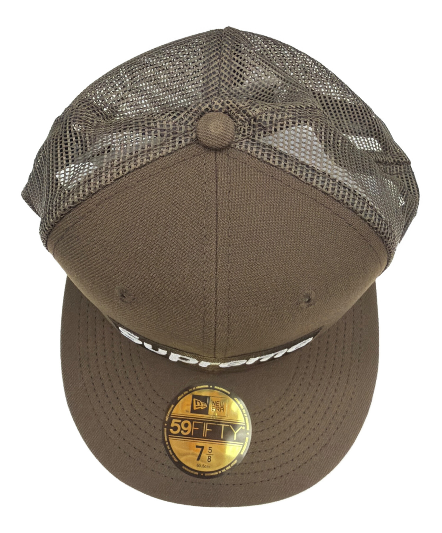 中古・古着通販】Supreme (シュプリーム) キャップ ブラウン｜ブランド