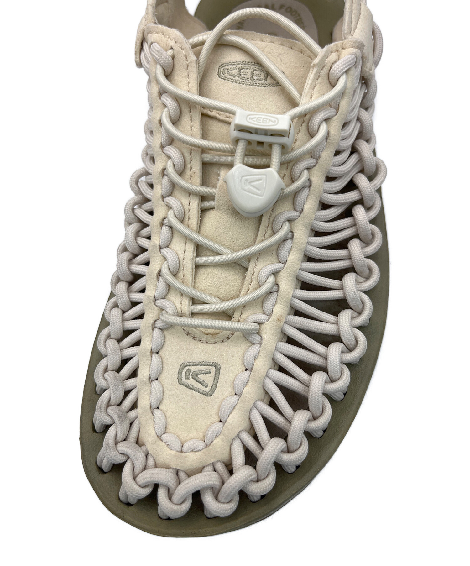 中古・古着通販】KEEN (キーン) サンダル ホワイト サイズ:23.5cm