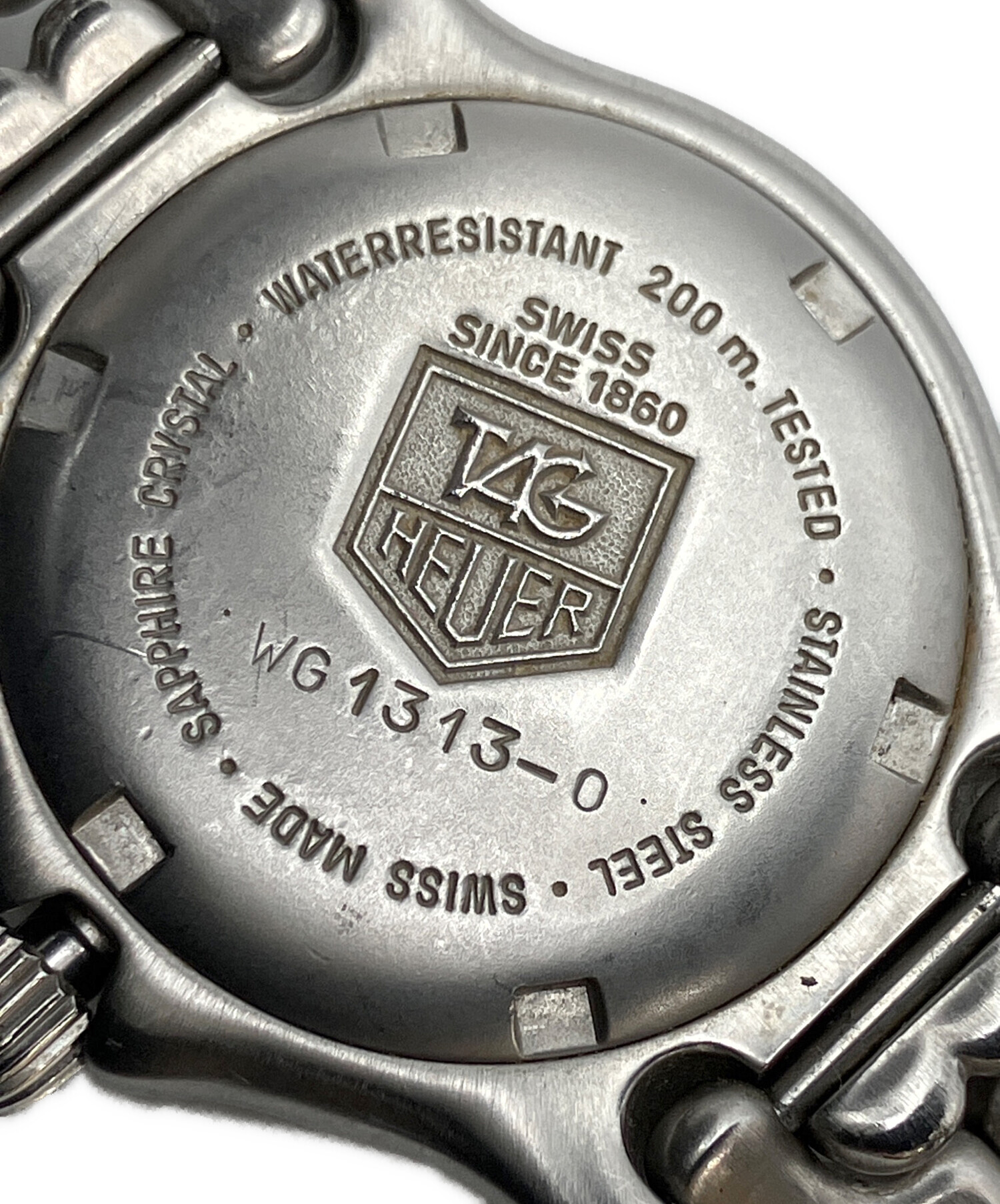 タグホイヤー　レトロ中古品 中古・古着通販】TAG Heuer (タグ・ホイヤー) リストウォッチ ブラック