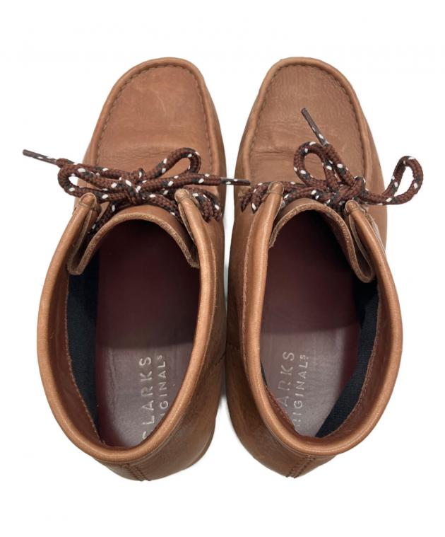 中古・古着通販】CLARKS (クラークス) ワラビーブーツ ブラウン サイズ