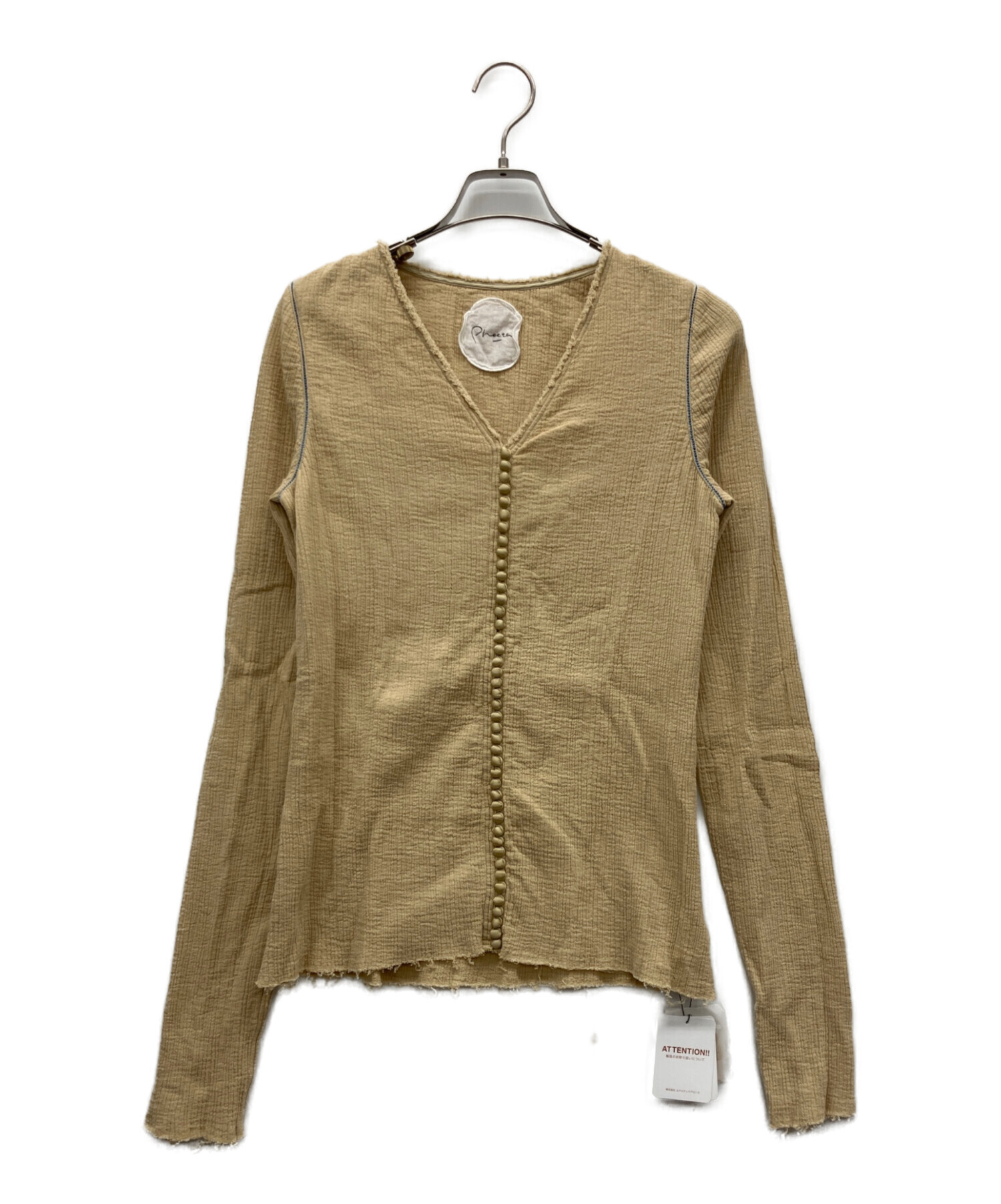 中古・古着通販】pheeta (フィータ) Ratna ロングスリーブブラウス