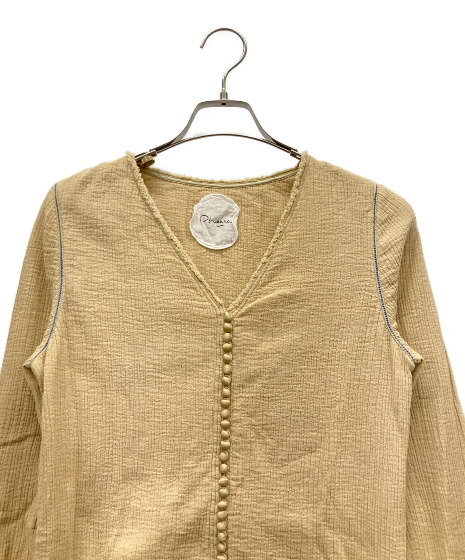 中古・古着通販】pheeta (フィータ) Ratna ロングスリーブブラウス
