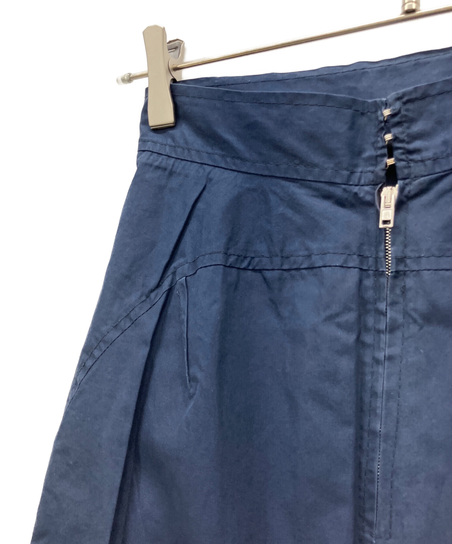 中古・古着通販】MIU MIU (ミュウミュウ) ロングスカート ネイビー