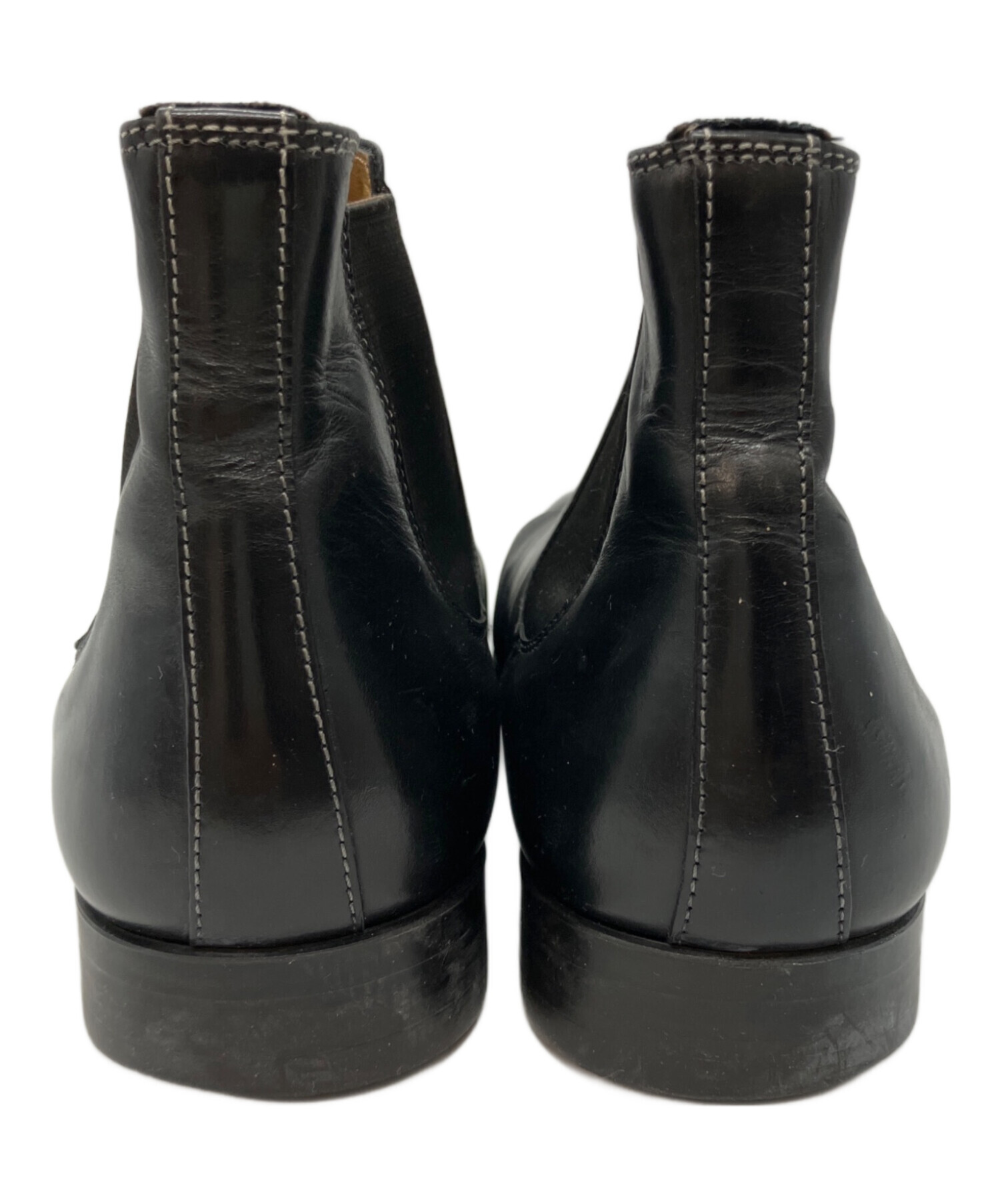 santoni サントーニ ブーツ　7 1/2 中古・古着通販】Santoni (サントーニ) サイドゴアブーツ ブラック
