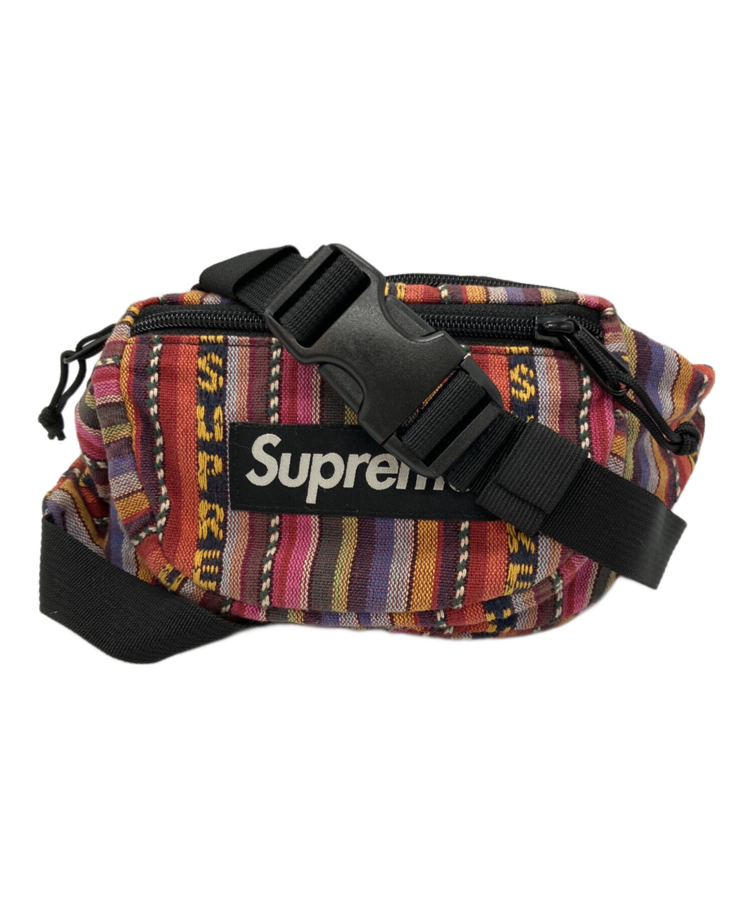 中古・古着通販】SUPREME (シュプリーム) ボディーバッグ マルチカラー