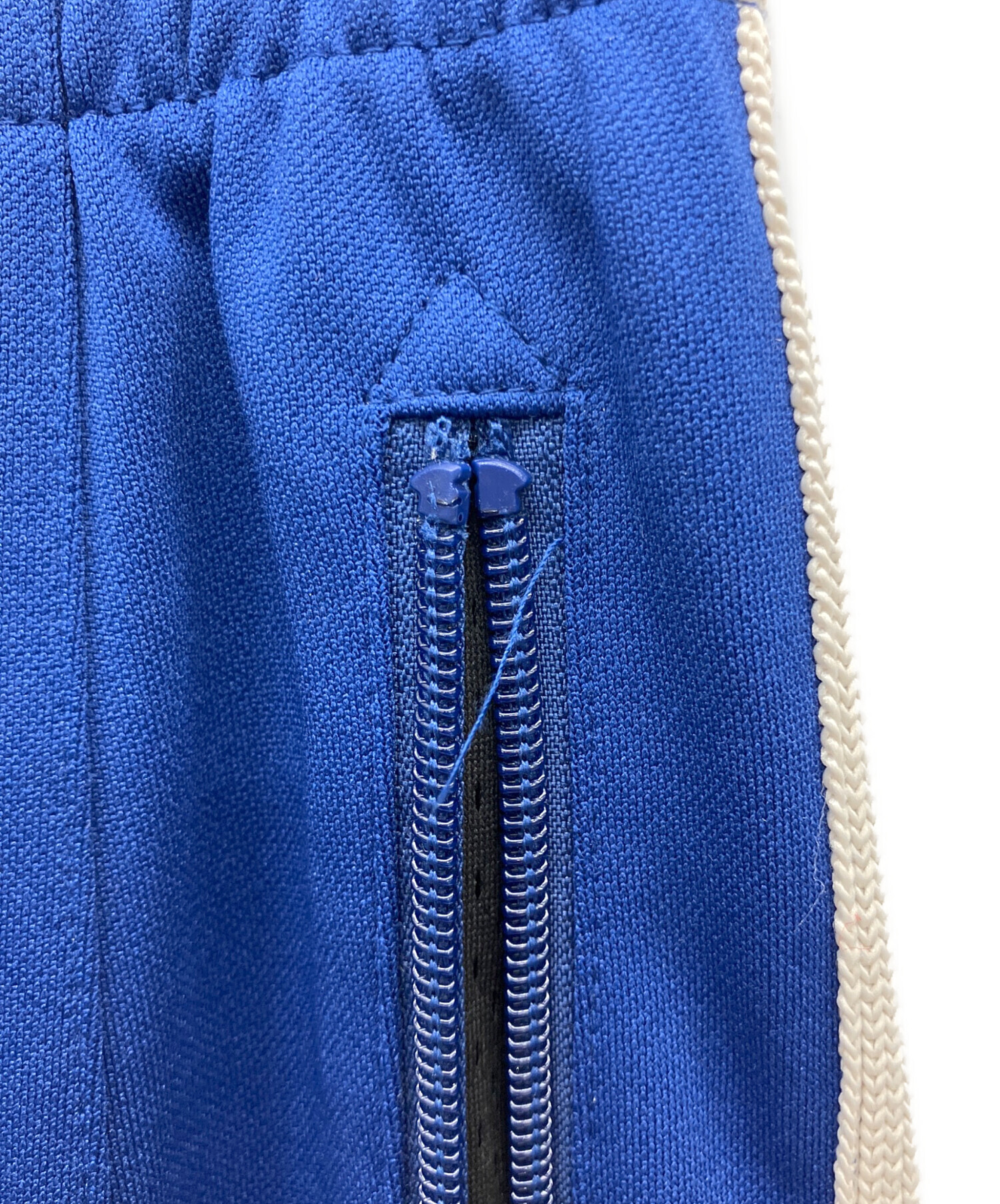 新品未使用  トラックパンツ ブルー Mサイズ 中古・古着通販】Needles (ニードルズ) トラックパンツ ブルー