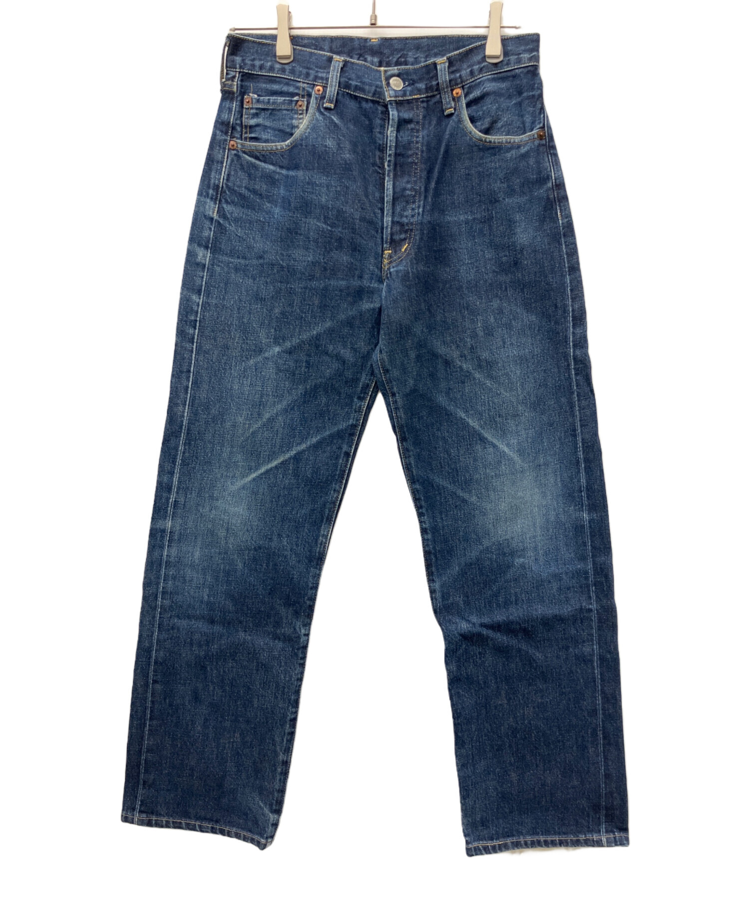 Levi's デニムパンツ ボタンフライ インディゴ 中古・古着通販】LEVI'S (リーバイス) ボタンフライデニムパンツ