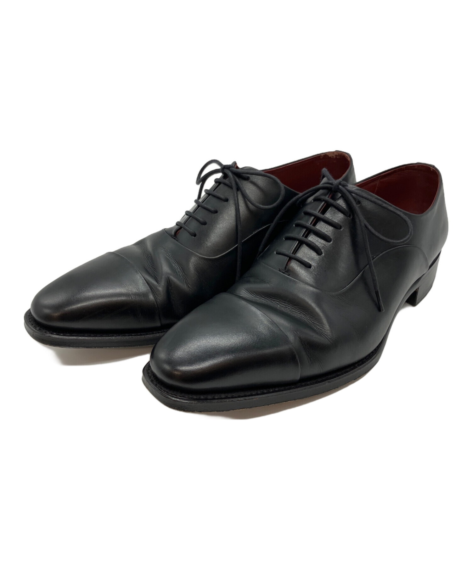 Perfetto ペルフェット サイズ8 ブラック ドレス/ビジネスシューズ 中古・古着通販】Perfetto (ペルフェット) ビジネスシューズ ブラック