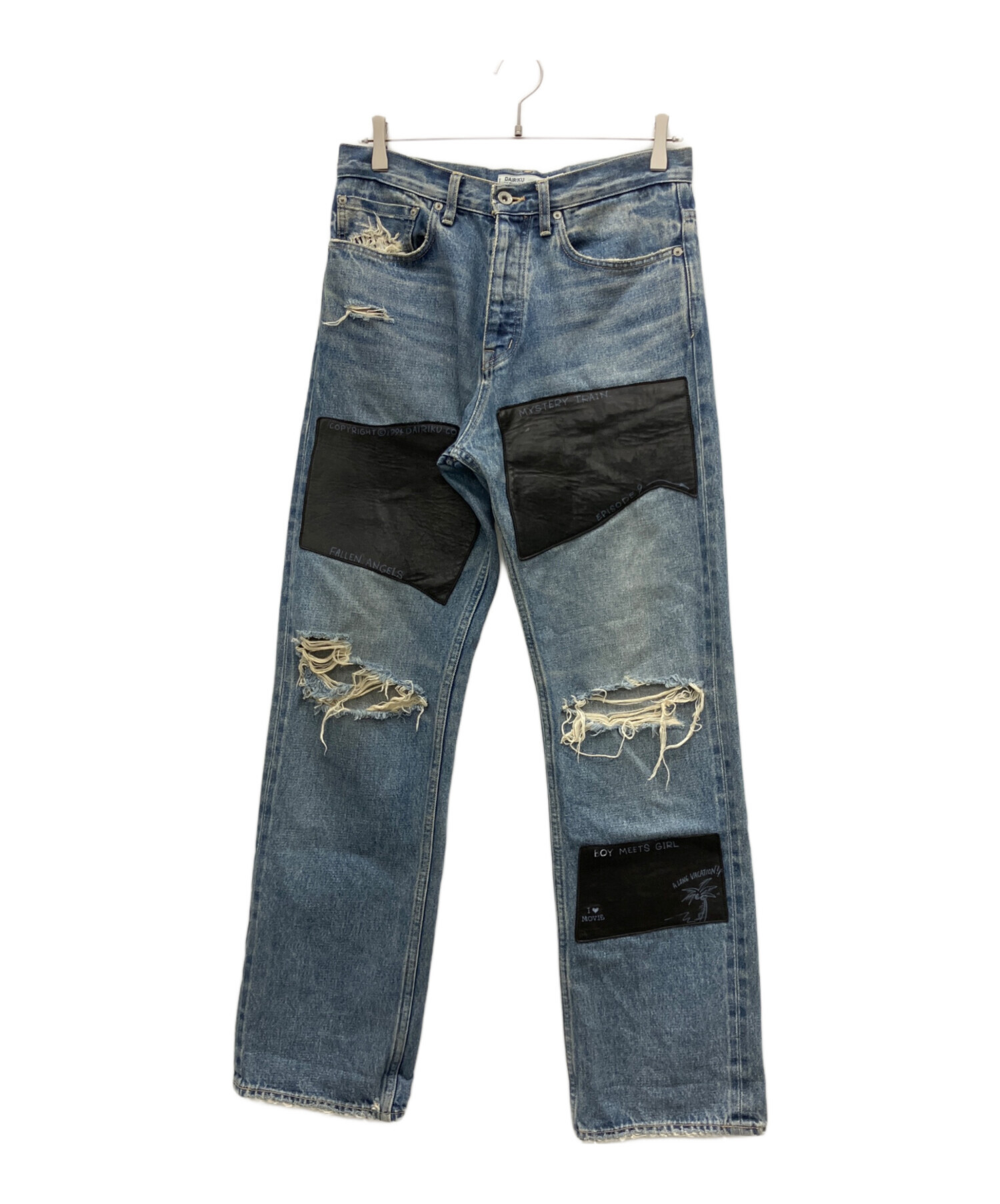 りゅページ 中古・古着通販】DAIRIKU (ダイリク) Painted ＆ Leather Patch Slim
