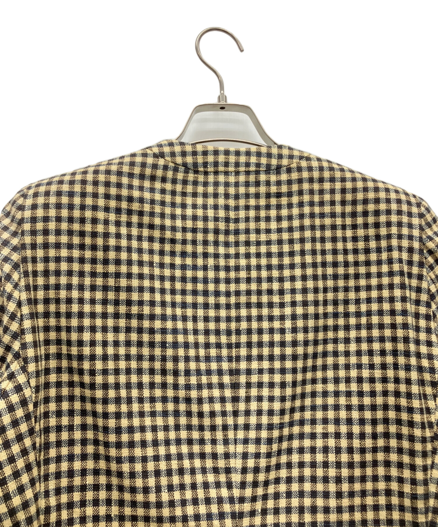 Giorgio Armani ノーカラージャケット 38 中古・古着通販】GIORGIO ARMANI (ジョルジオアルマーニ) ノーカラー