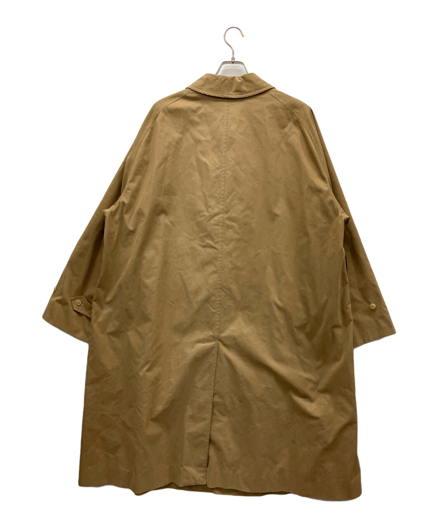中古・古着通販】LE (エルイー) バルカラーコート ベージュ サイズ:L