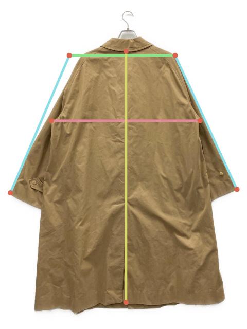 中古・古着通販】LE (エルイー) バルカラーコート ベージュ サイズ:L