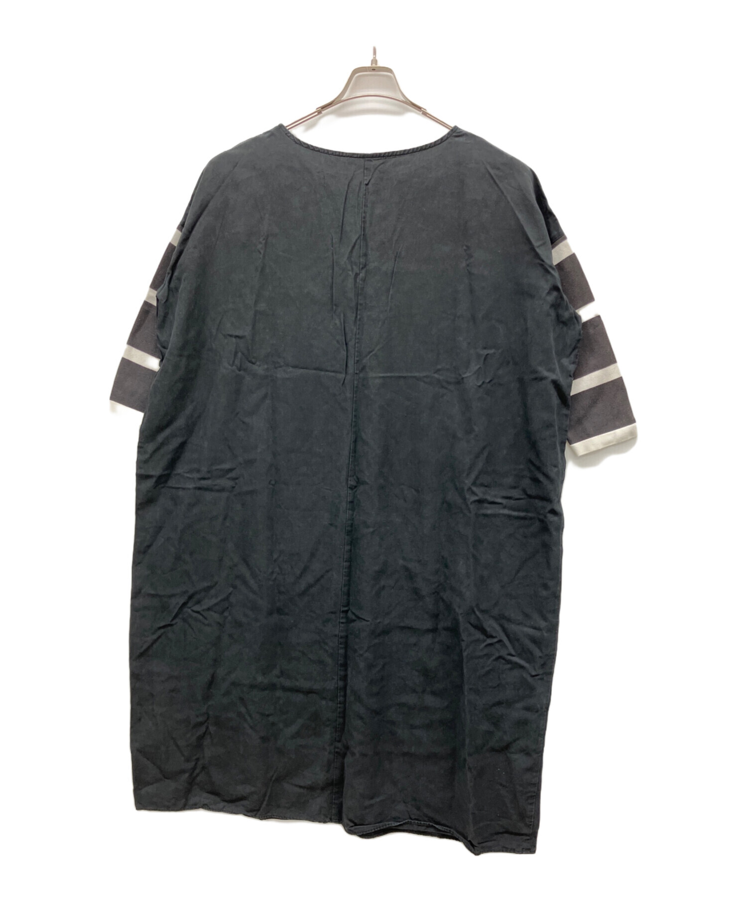 中古・古着通販】BEARDSLEY (ビアズリー) 長袖ワンピース ブラック