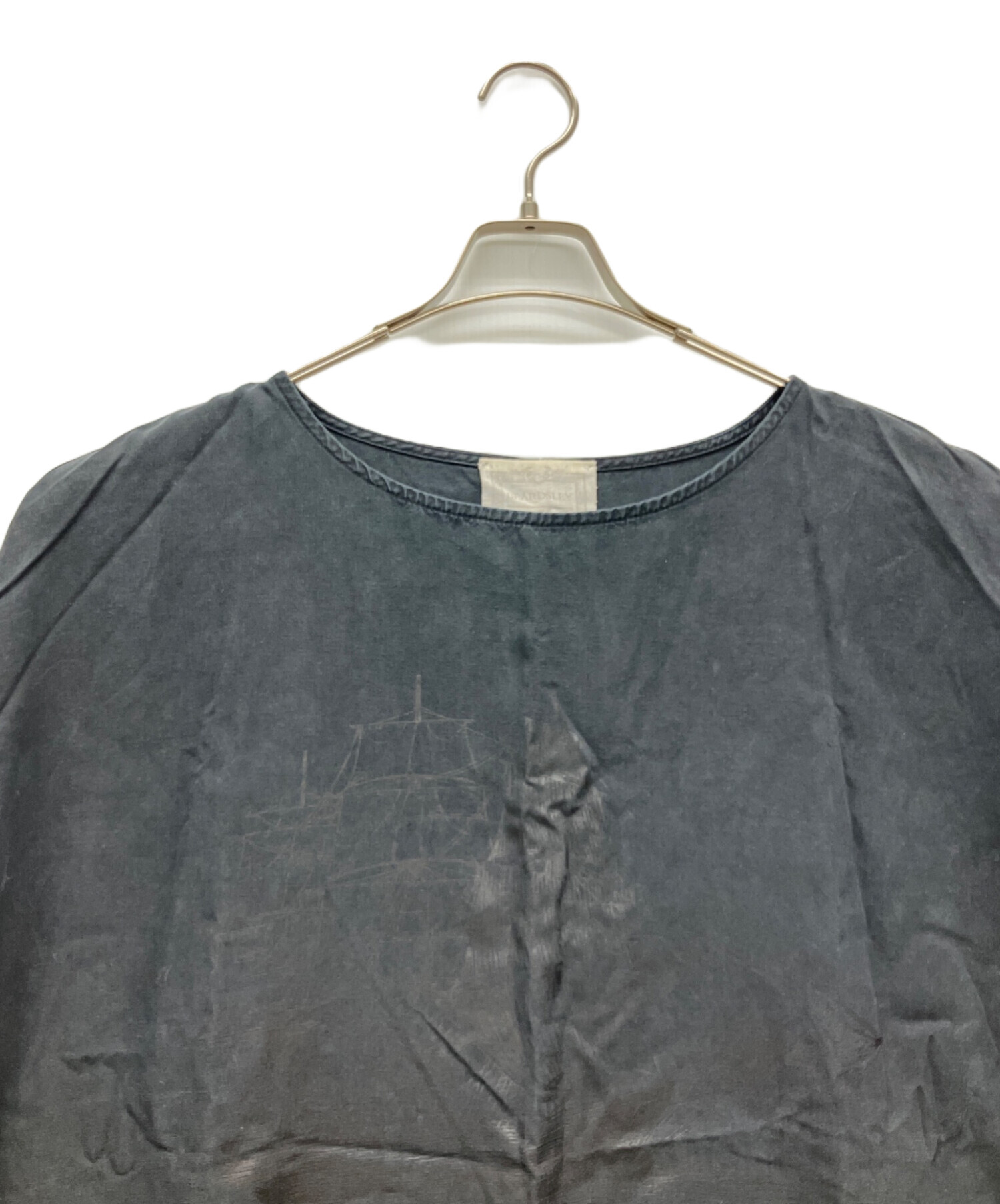 中古・古着通販】BEARDSLEY (ビアズリー) 長袖ワンピース ブラック