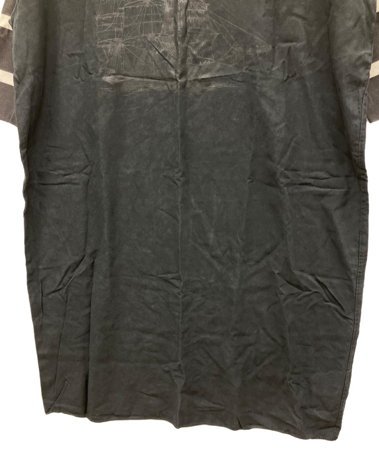 中古・古着通販】BEARDSLEY (ビアズリー) 長袖ワンピース ブラック