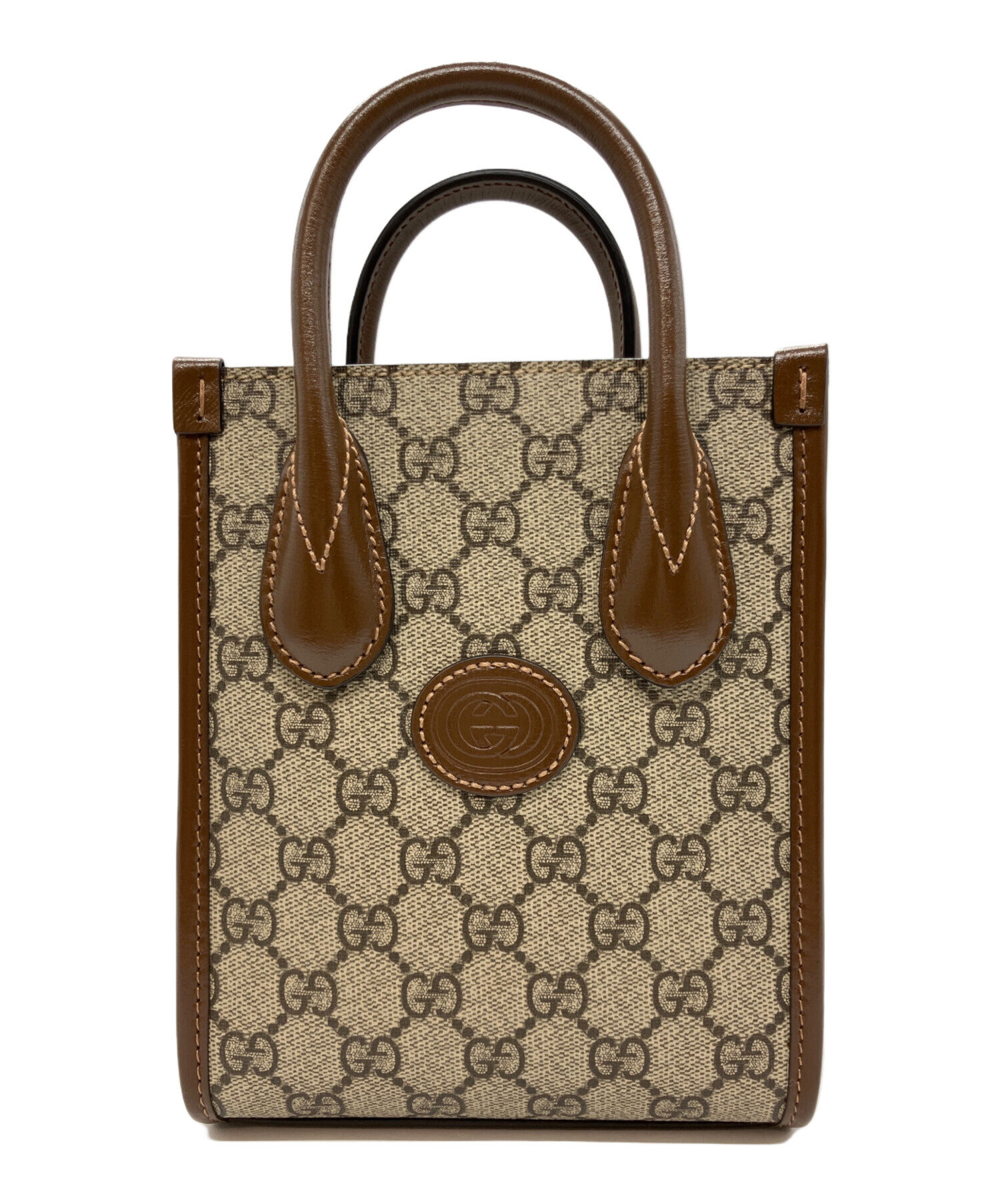 中古・古着通販】GUCCI (グッチ) インターロッキングG ミニトート