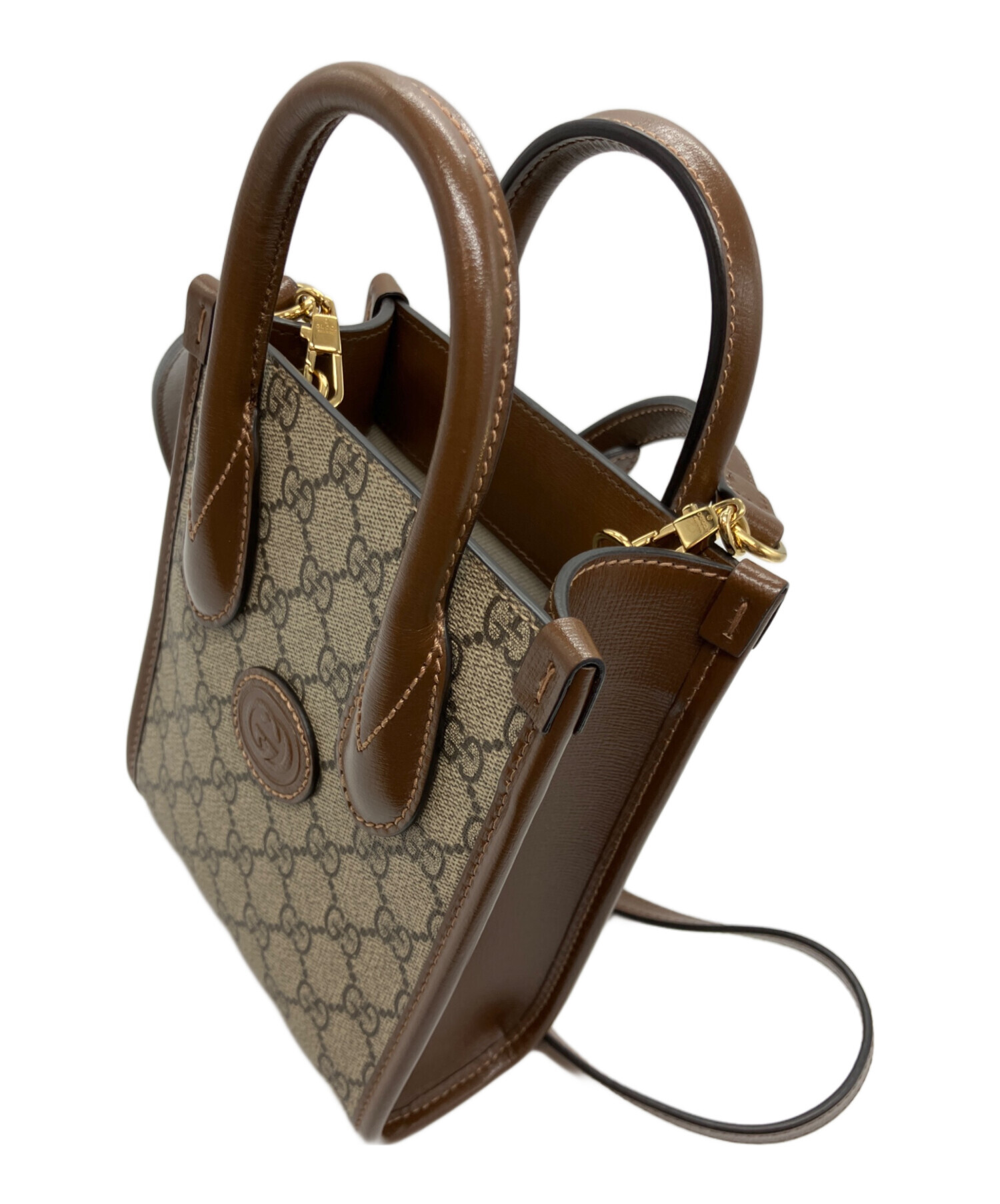 中古・古着通販】GUCCI (グッチ) インターロッキングG ミニトート