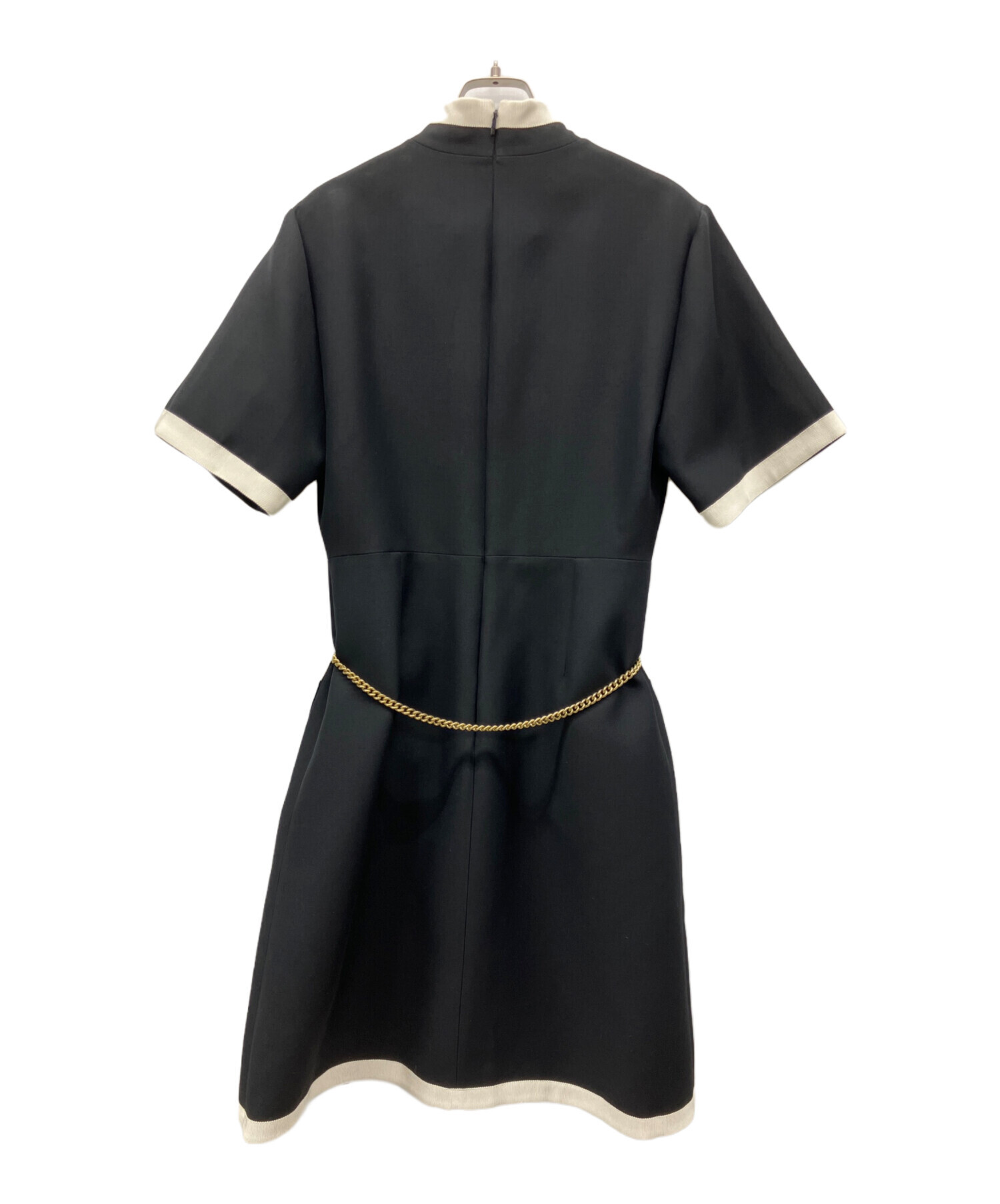 グッチ 半袖 リボンワンピース ベビー SIZE 12/18 GUCCI 中古・古着通販】GUCCI (グッチ) 半袖ワンピース ネイビー サイズ:SIZE