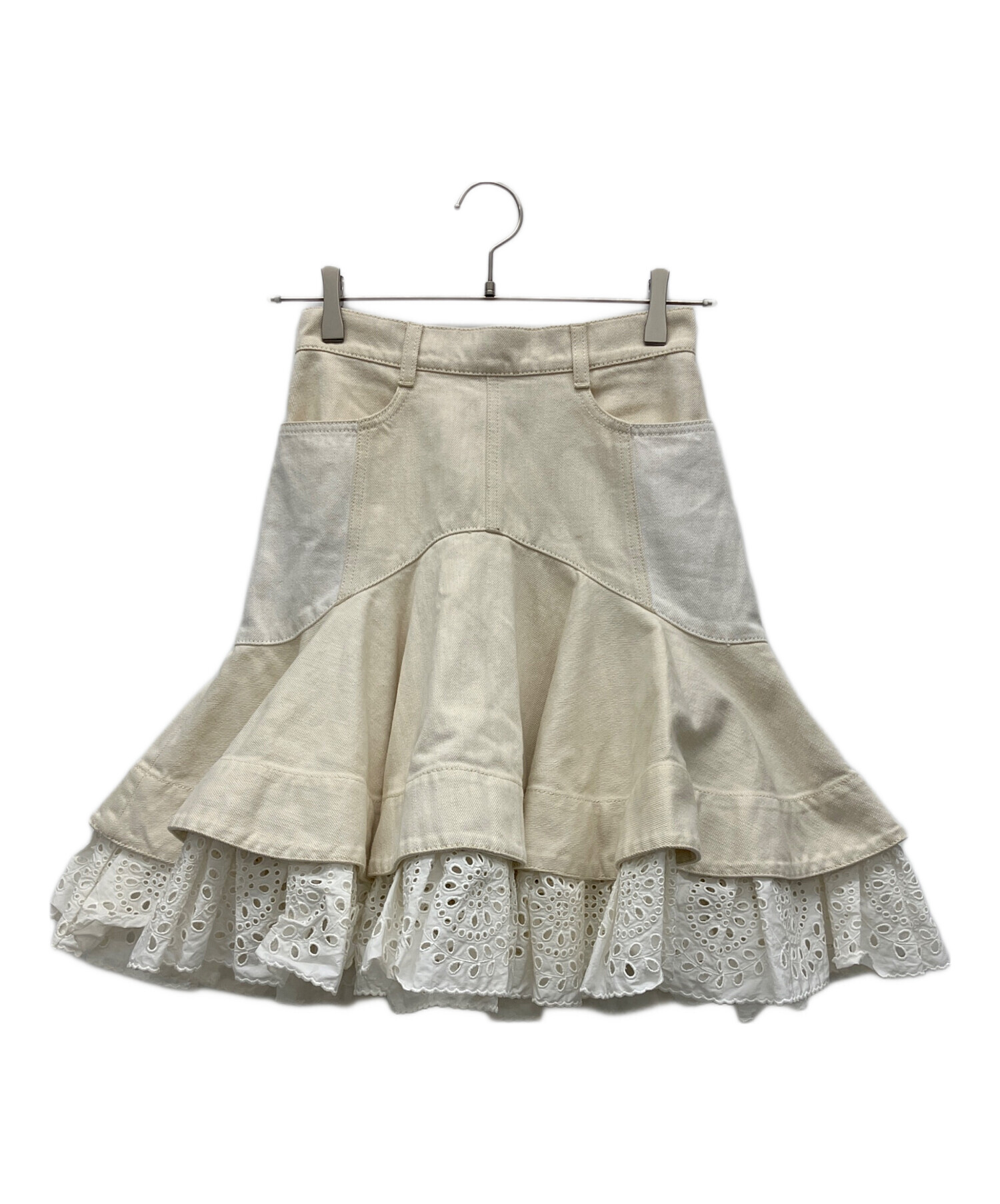 Alexander Mcqueenスパンコールスカート 中古・古着通販】ALEXANDER McQUEEN (アレキサンダーマックイーン