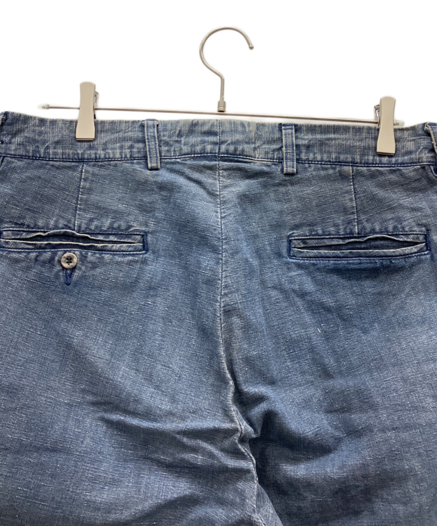 中古・古着通販】RRL (ダブルアールエル) ハーフパンツ ネイビー