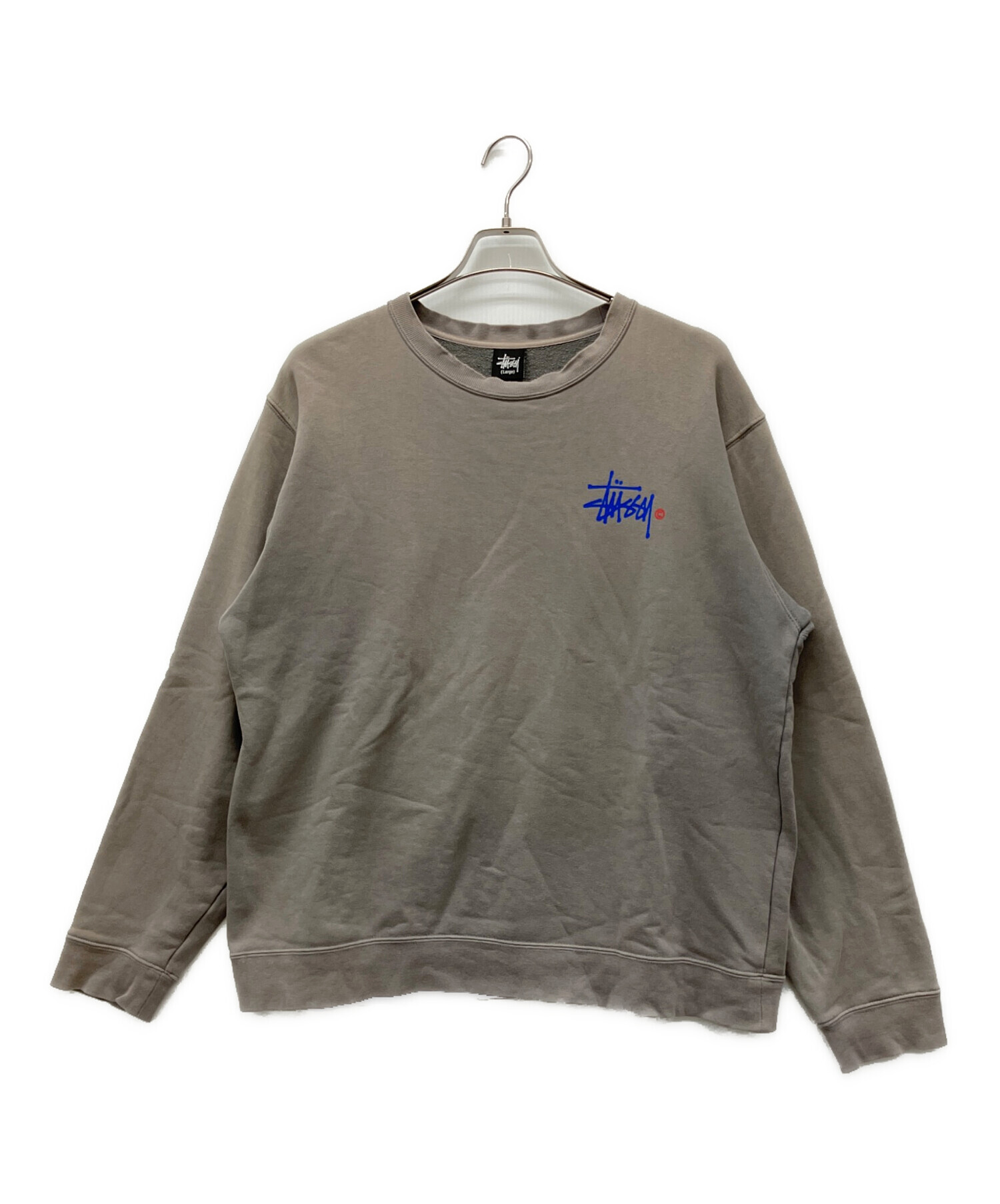 中古・古着通販】stussy (ステューシー) クルーネックスウェット